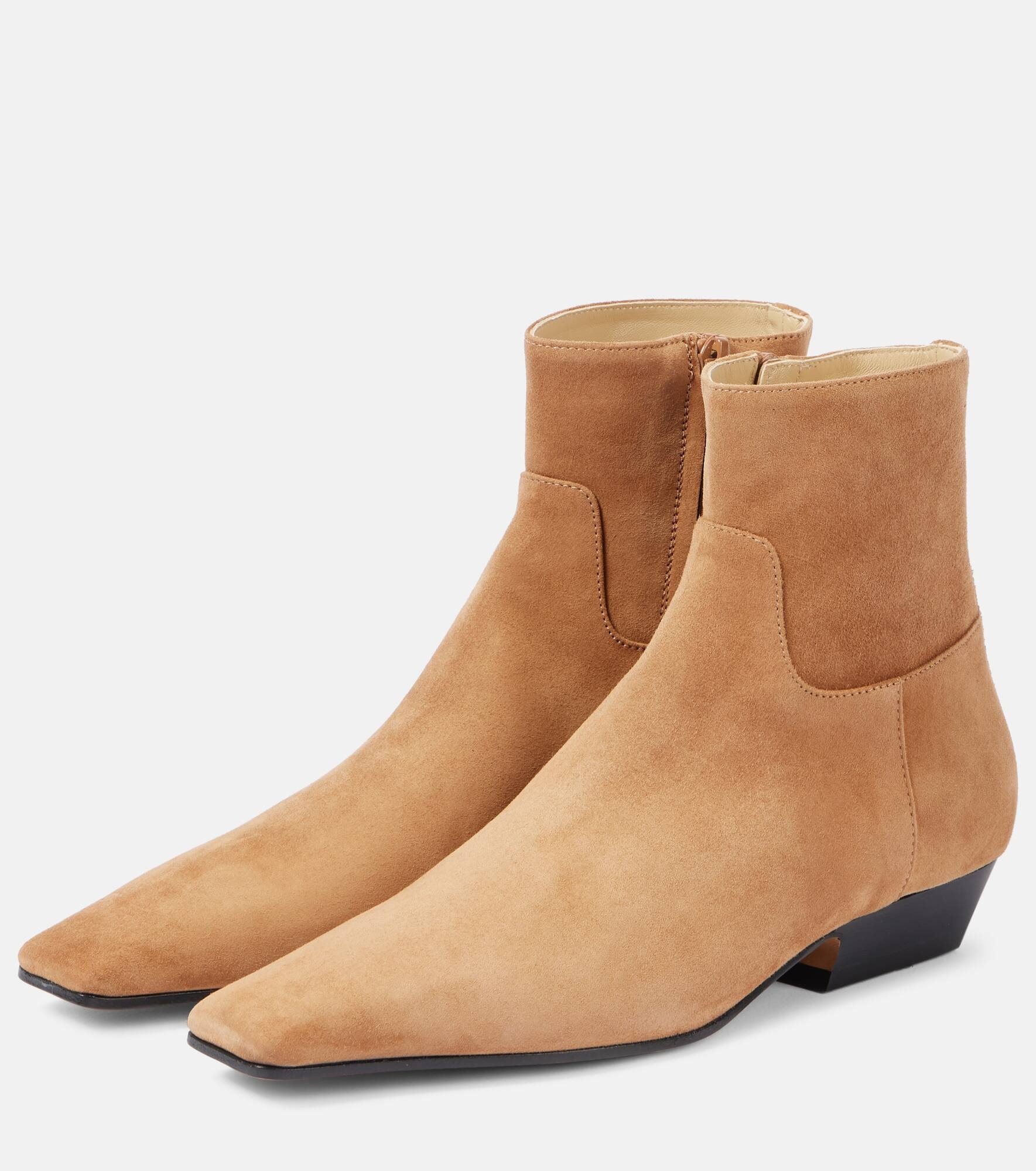 Marfa suede ankle boots - 4