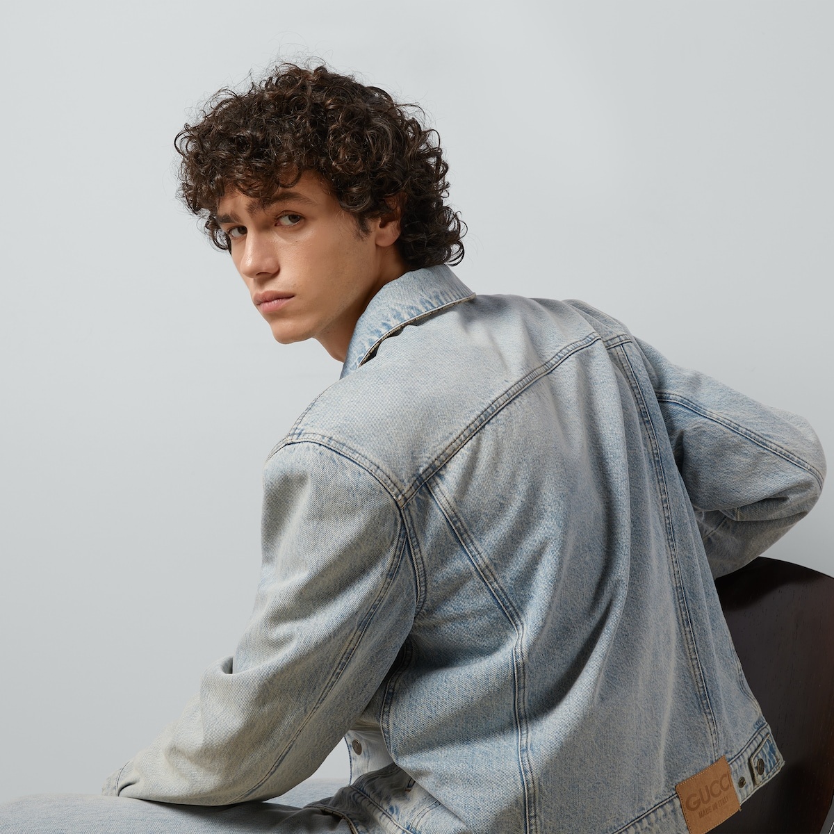 Reversible denim jacket - 7