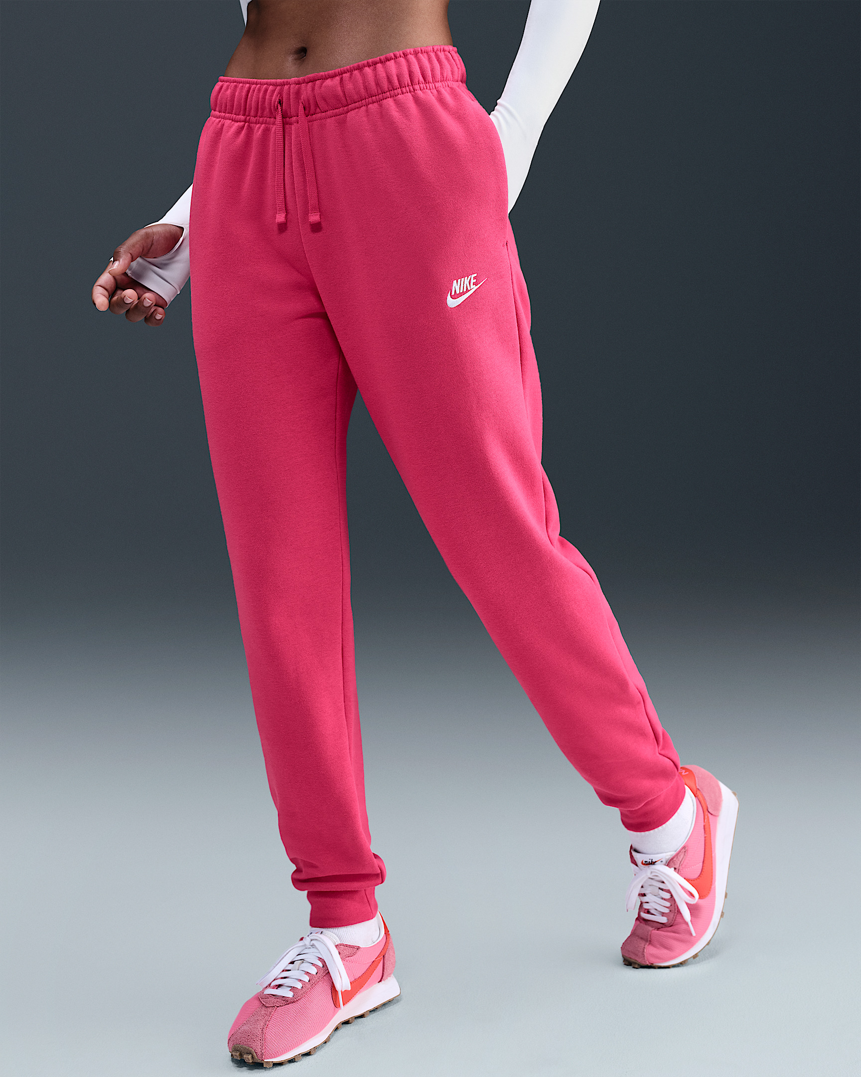 Nike Sportswear Club Fleece Women's Mid-Rise Joggers - 2