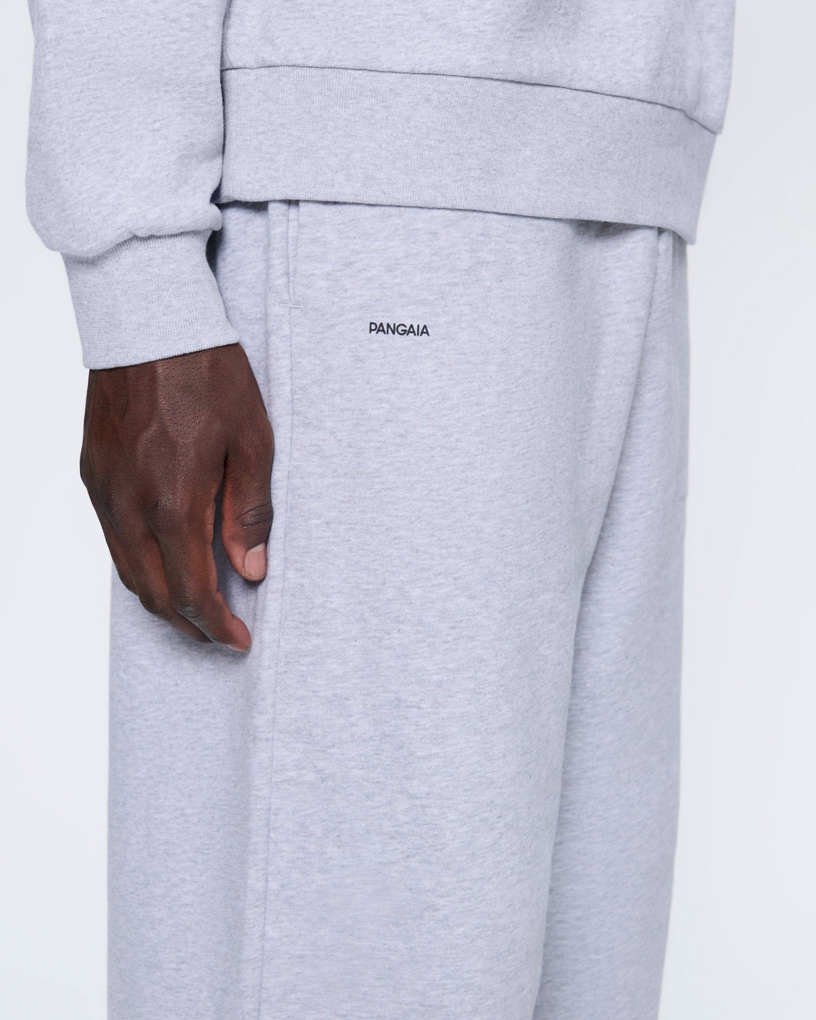 Mens 365 Midweight Straight Leg Track Pants - Grey Marl - 4