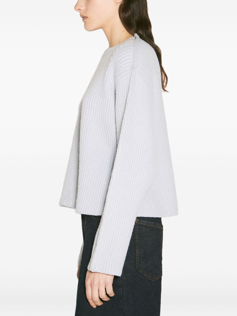 ribbed-knit sweater - 3