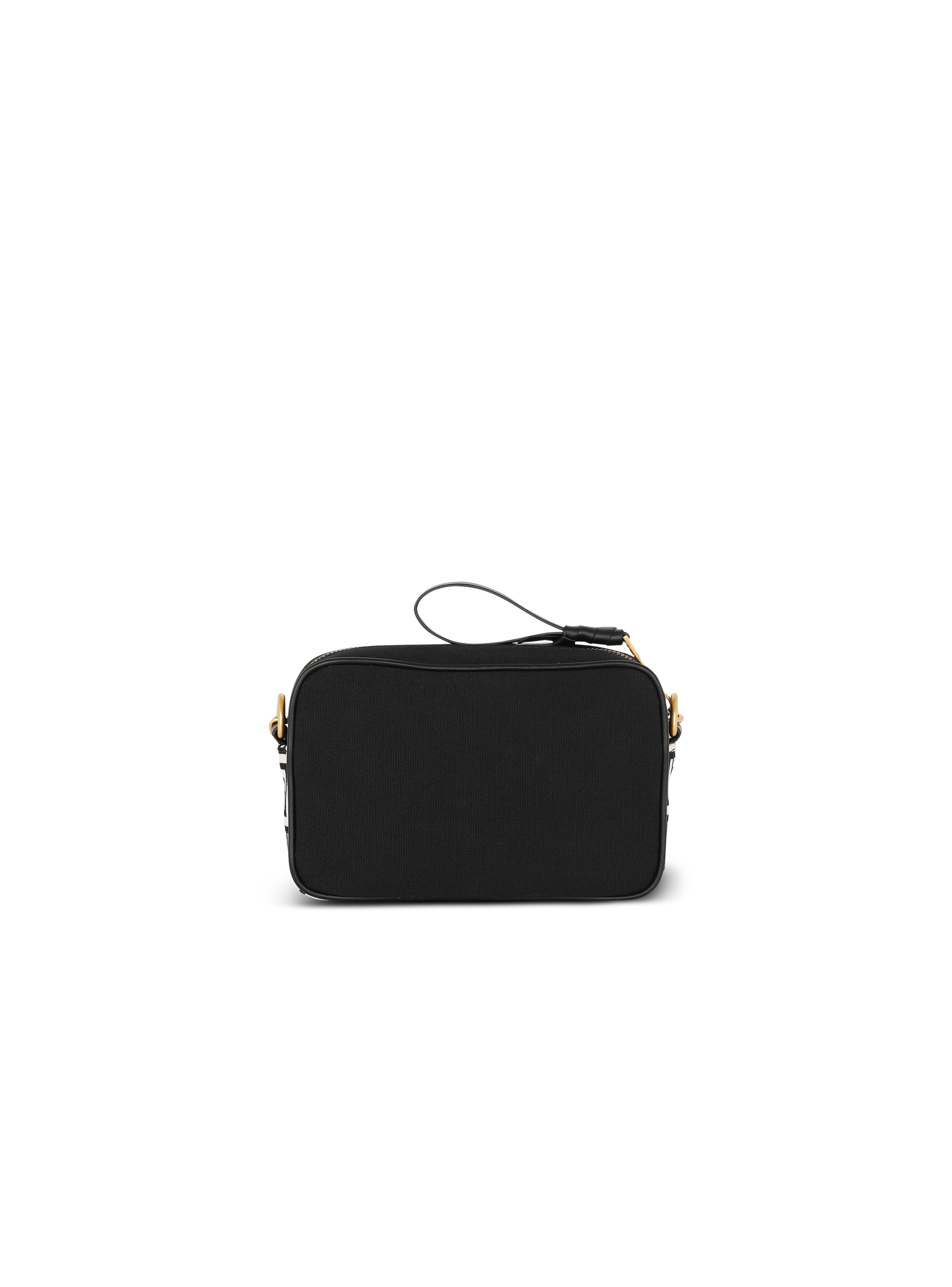 B-Army canvas and leather clutch - 4