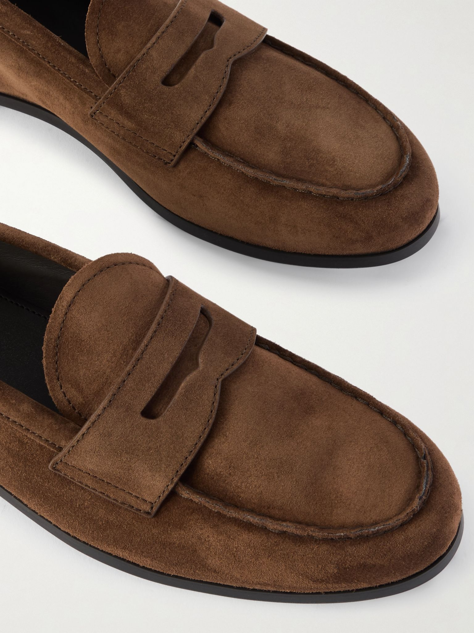 Natalie suede loafers Brown - 4