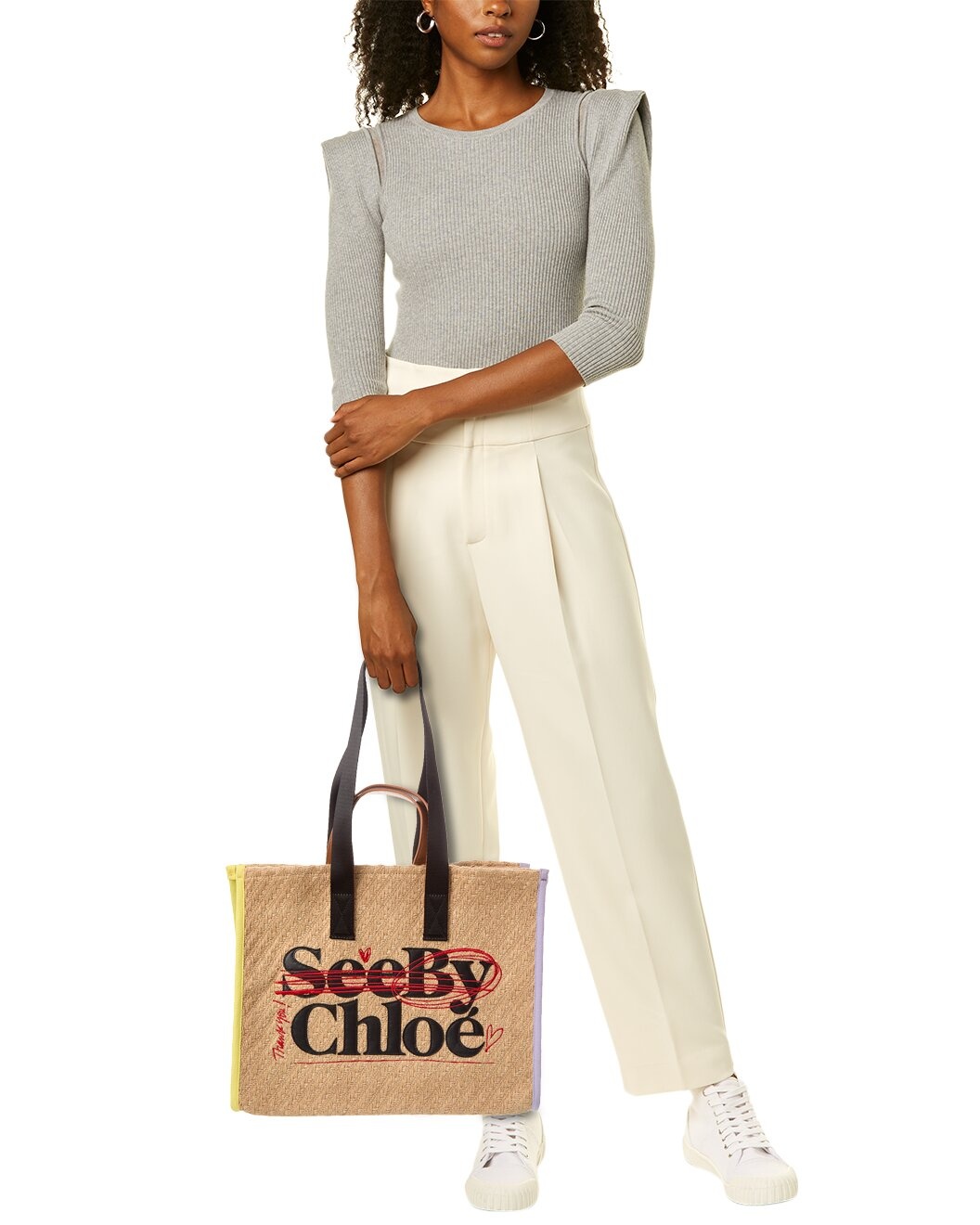 See by Chloé See By Bye Jute Tote - 4