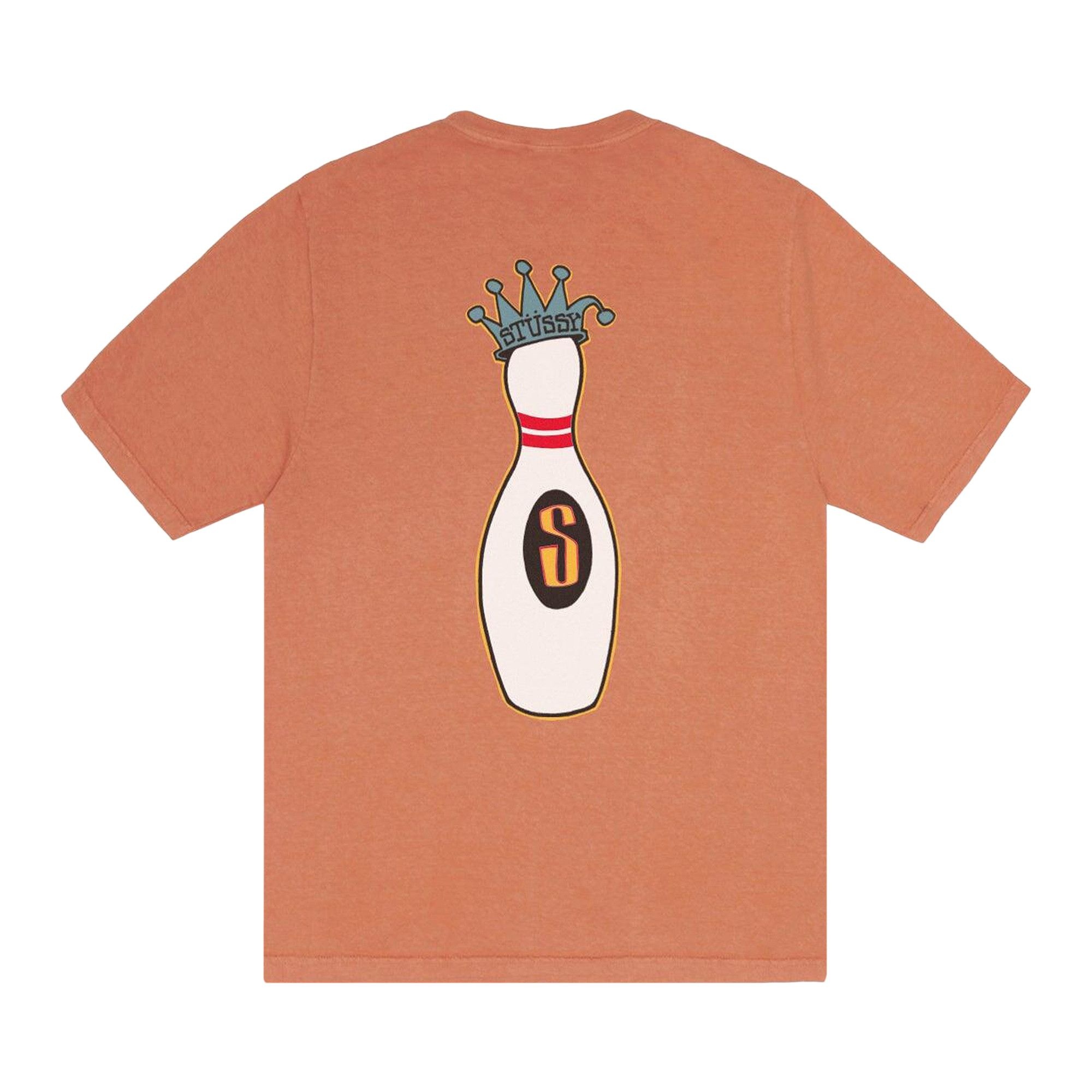 Stussy Pigment Dyed Kingpin Tee 'Rust' - 2