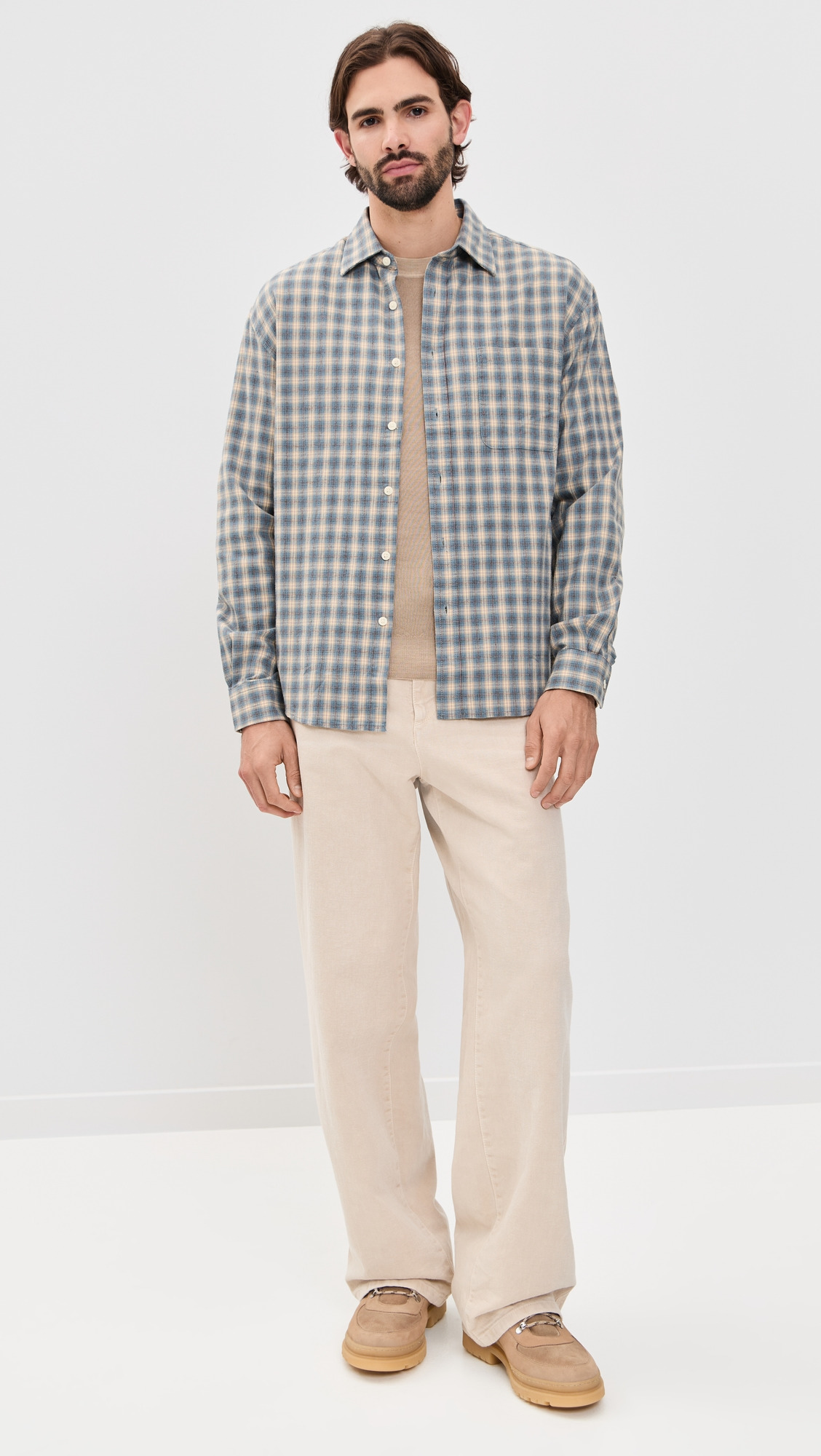Deon Twill Flannel Shirt - 1