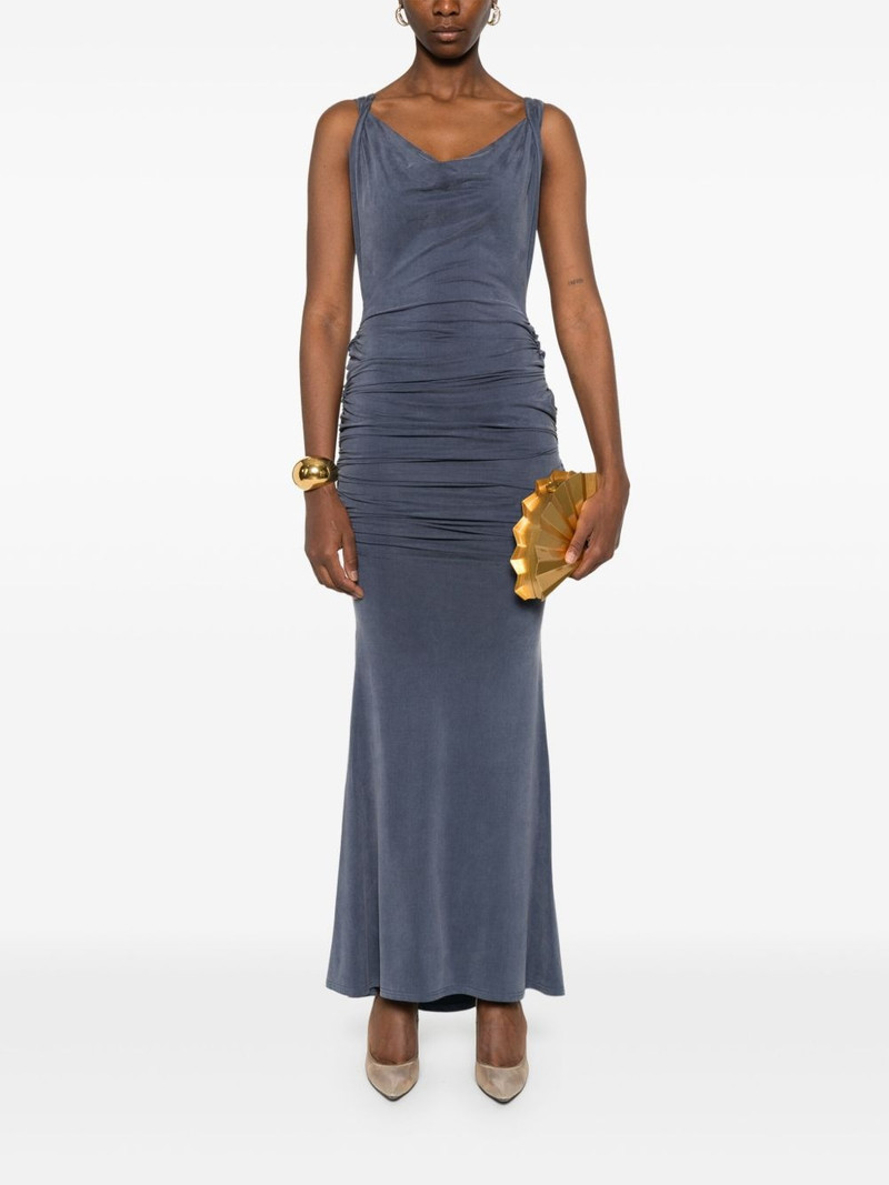 Vivienne Westwood ruched maxi dress outlook