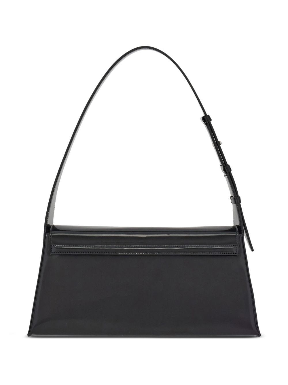 Geometric leather shoulder bag - 3