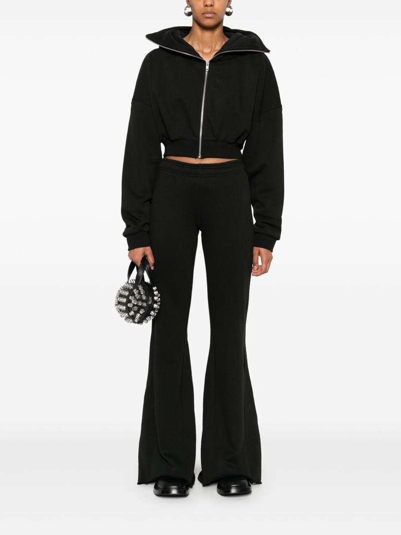 entire studios cropped zip-up hoodie outlook