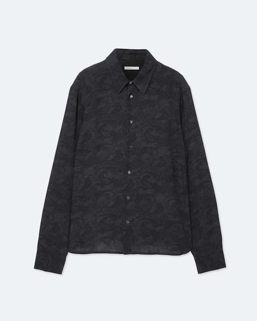 SERAPHIM SLIM-FIT VISCOSE SHIRT - 1