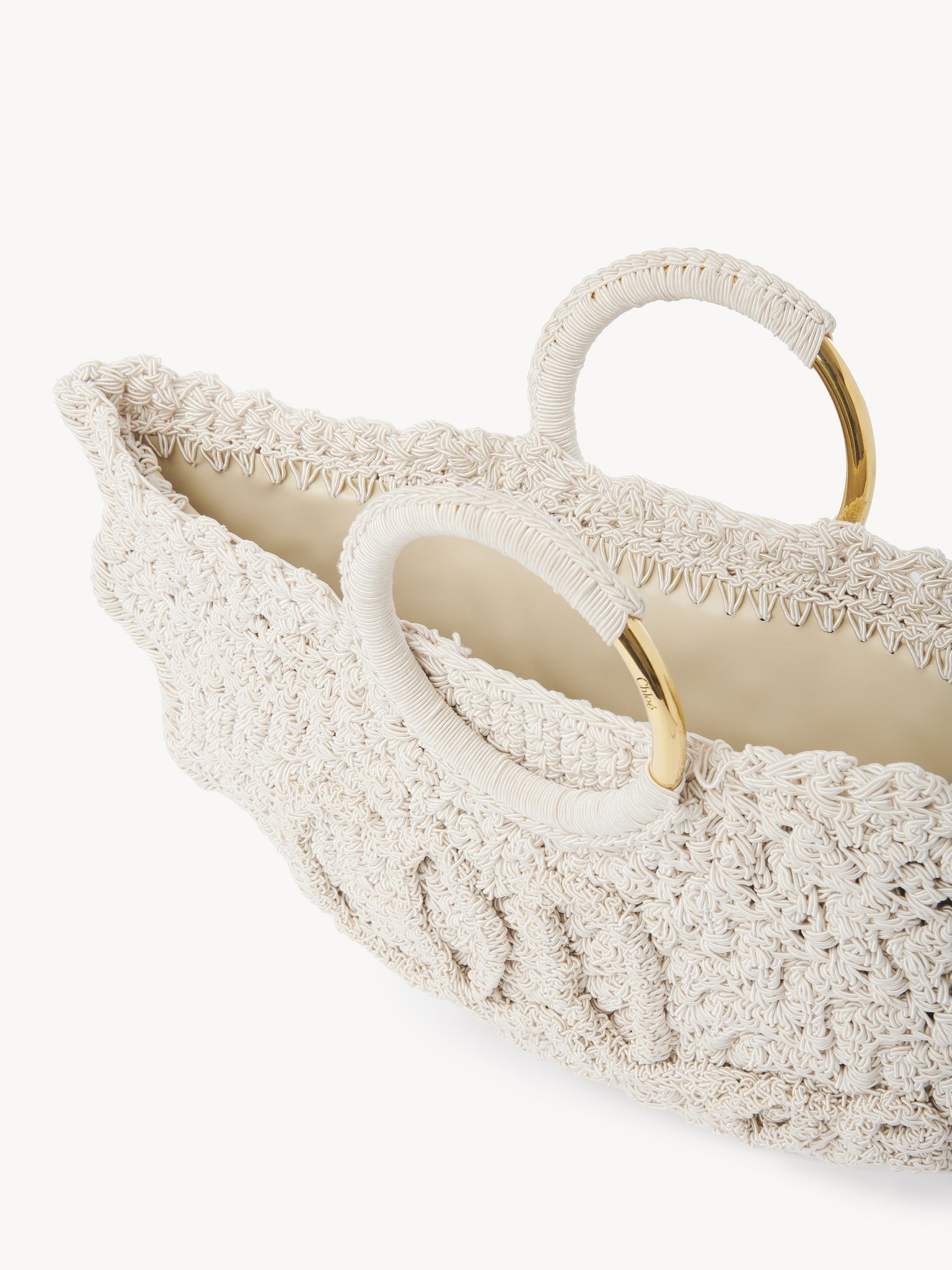 SMALL BRACELET PARAVENT TOTE BAG IN CROCHET - 5