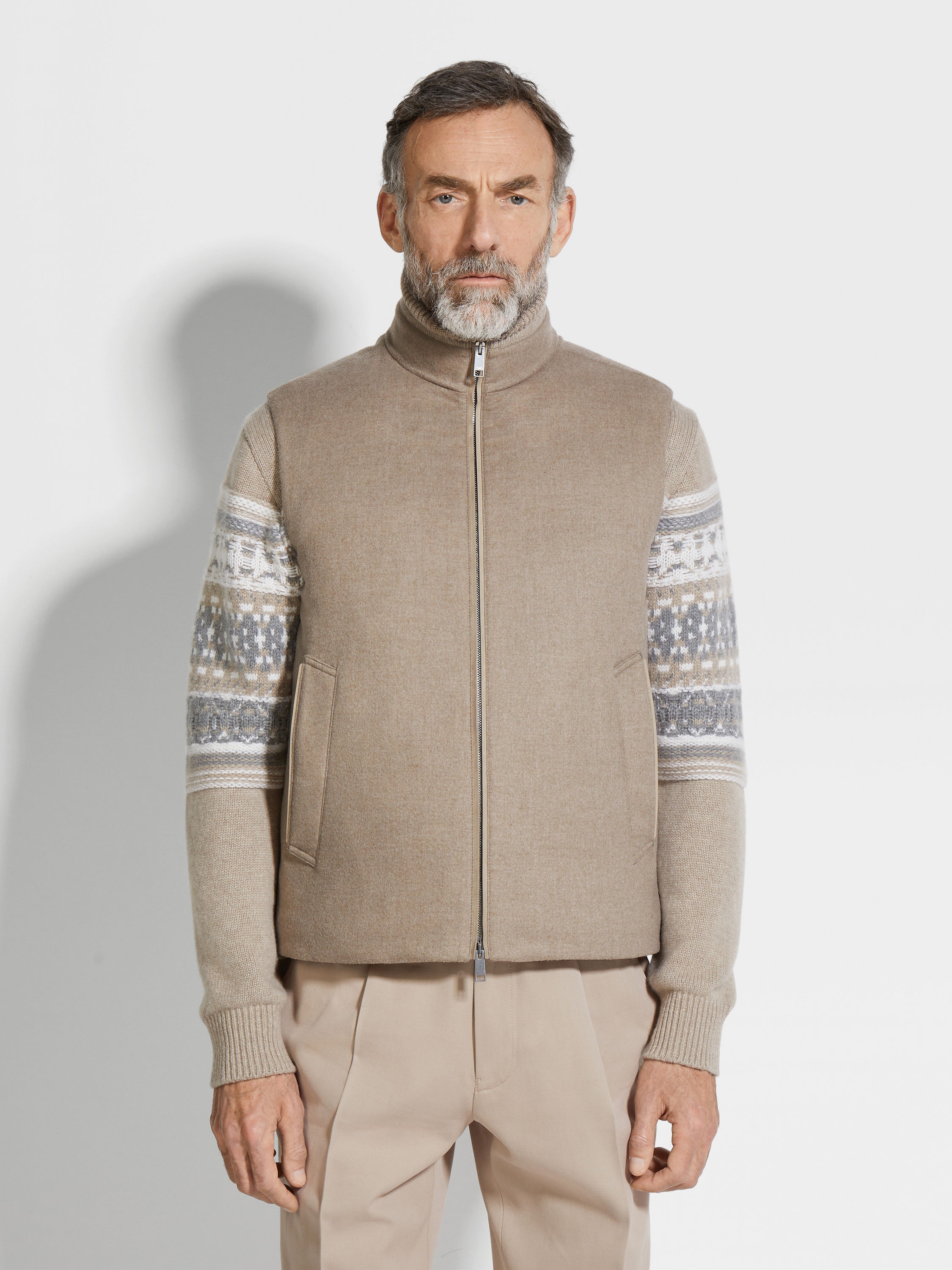 OASI CASHMERE ELEMENTS VEST - 4