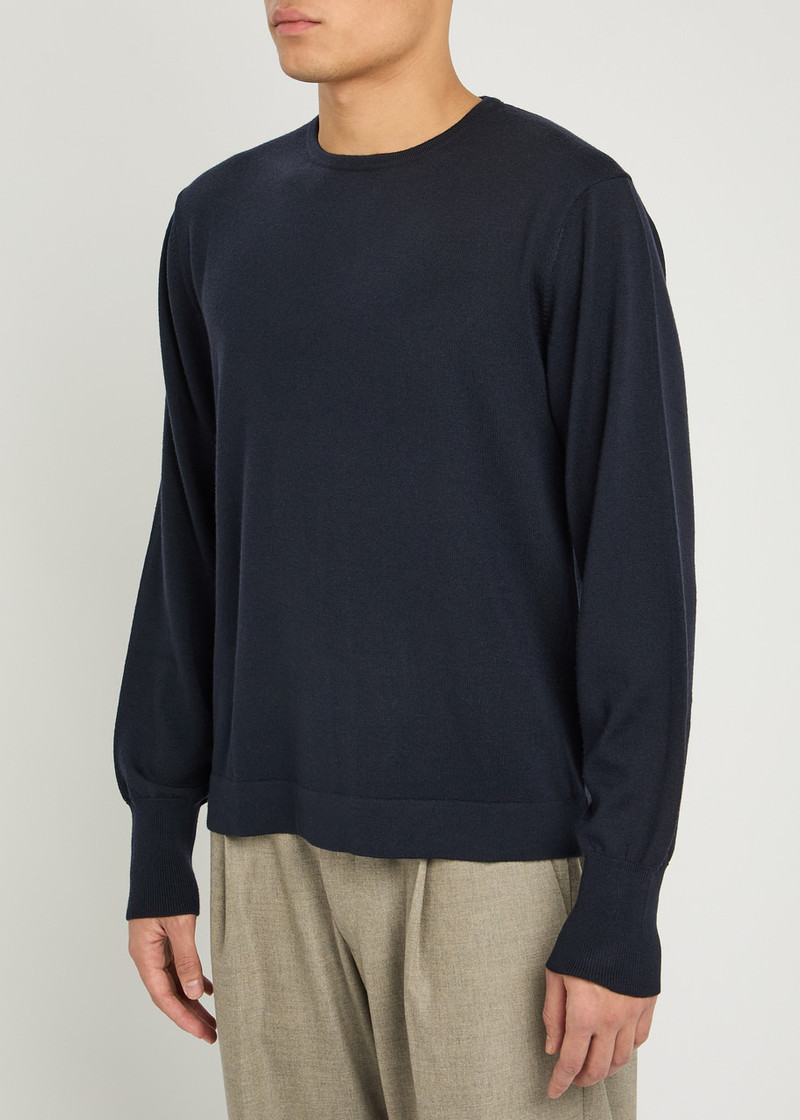OFFICINE GÉNÉRALE Officine Générale Knit Merino Wool Jumper outlook