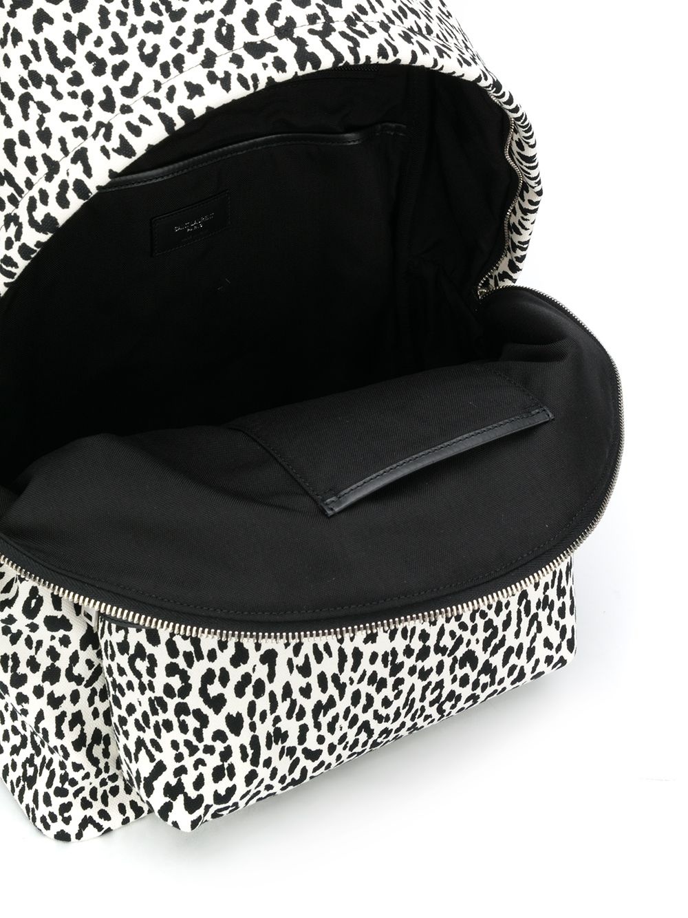 leopard-print backpack - 5