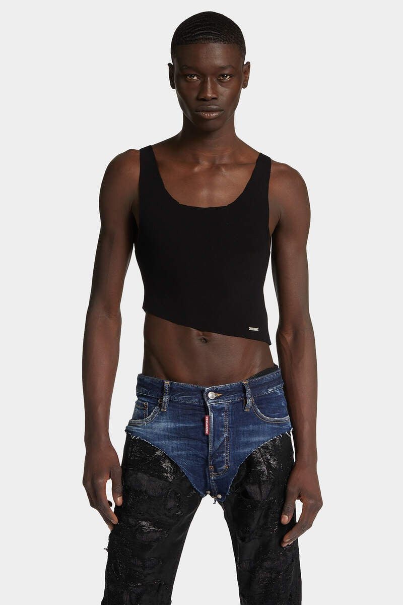 ASYMMETRIC TANK TOP - 3