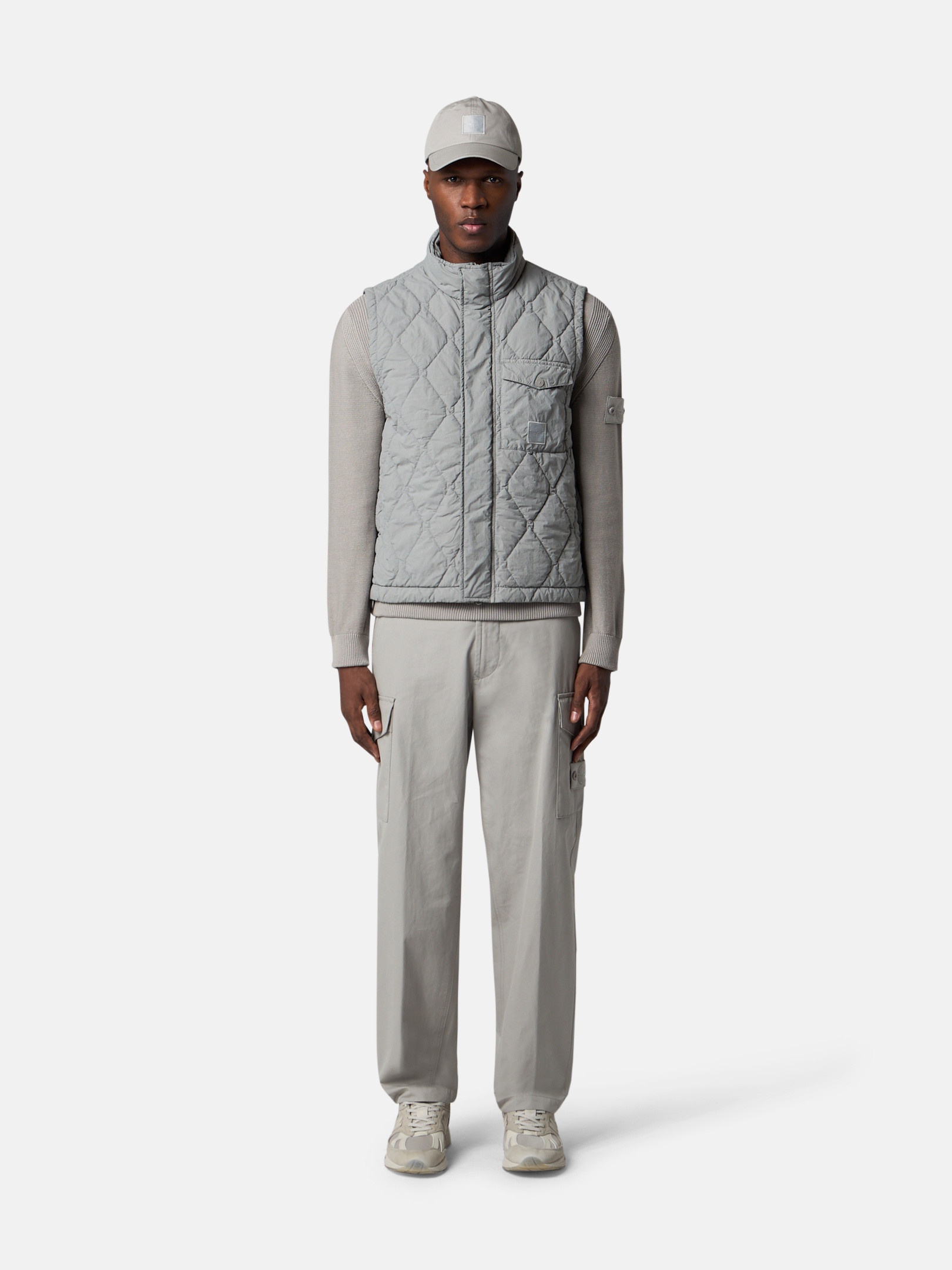 G100011 NYLON SMERIGLIATO WITH PRIMALOFT®-TC_STONE ISLAND GHOST - 3