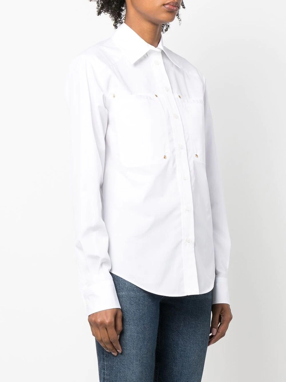 patch-pocket workwear shirt - 3