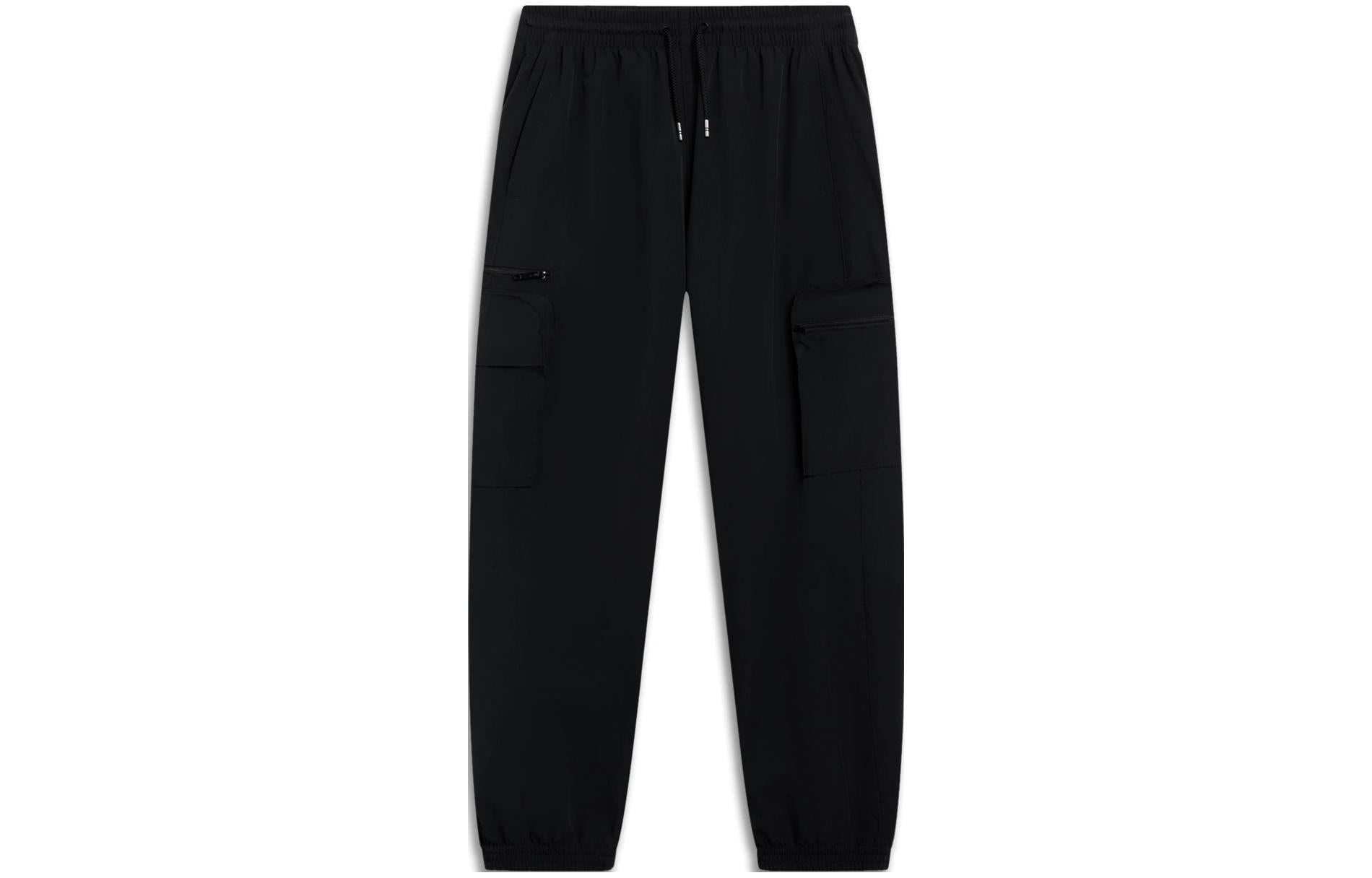 Li-Ning Lifestyle Fashion Cargo Pants 'Balck' AYKT131-5 - 2