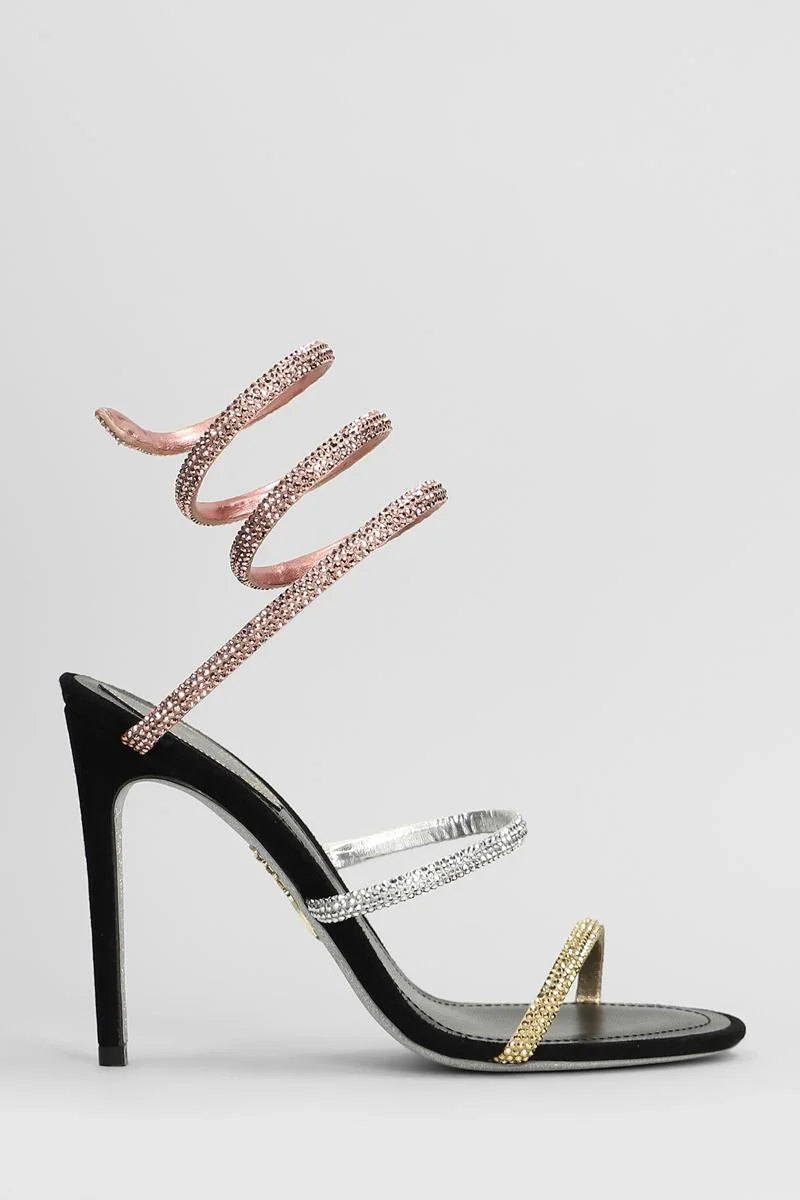 René Caovilla Trigold Sandals - 1