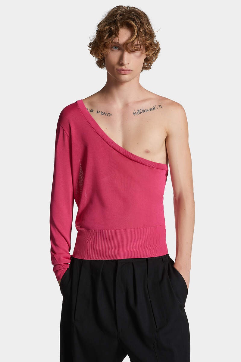 ONE SHOULDER PULLOVER - 3