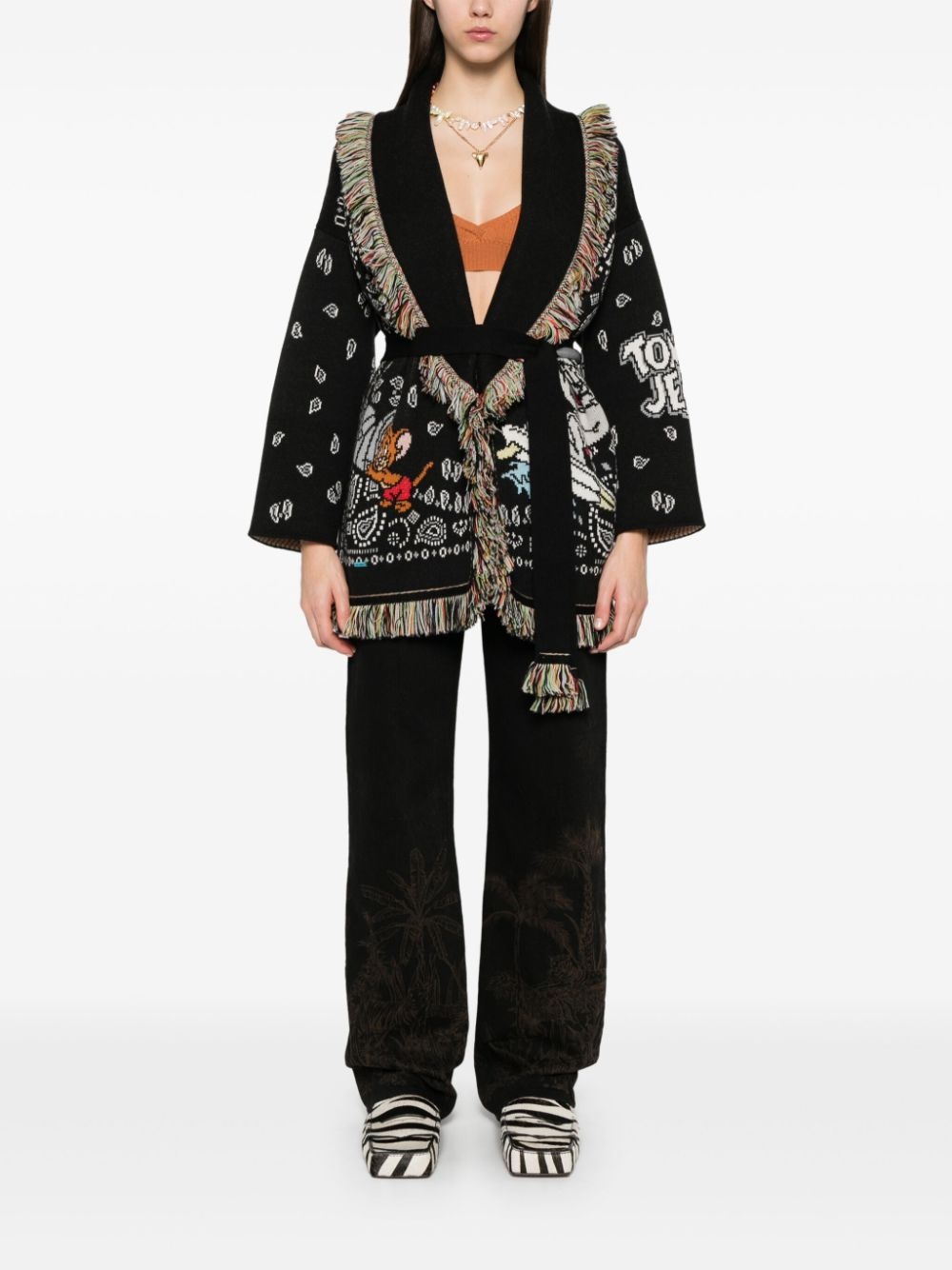 Tom & Jerry Bandana cardigan - 2