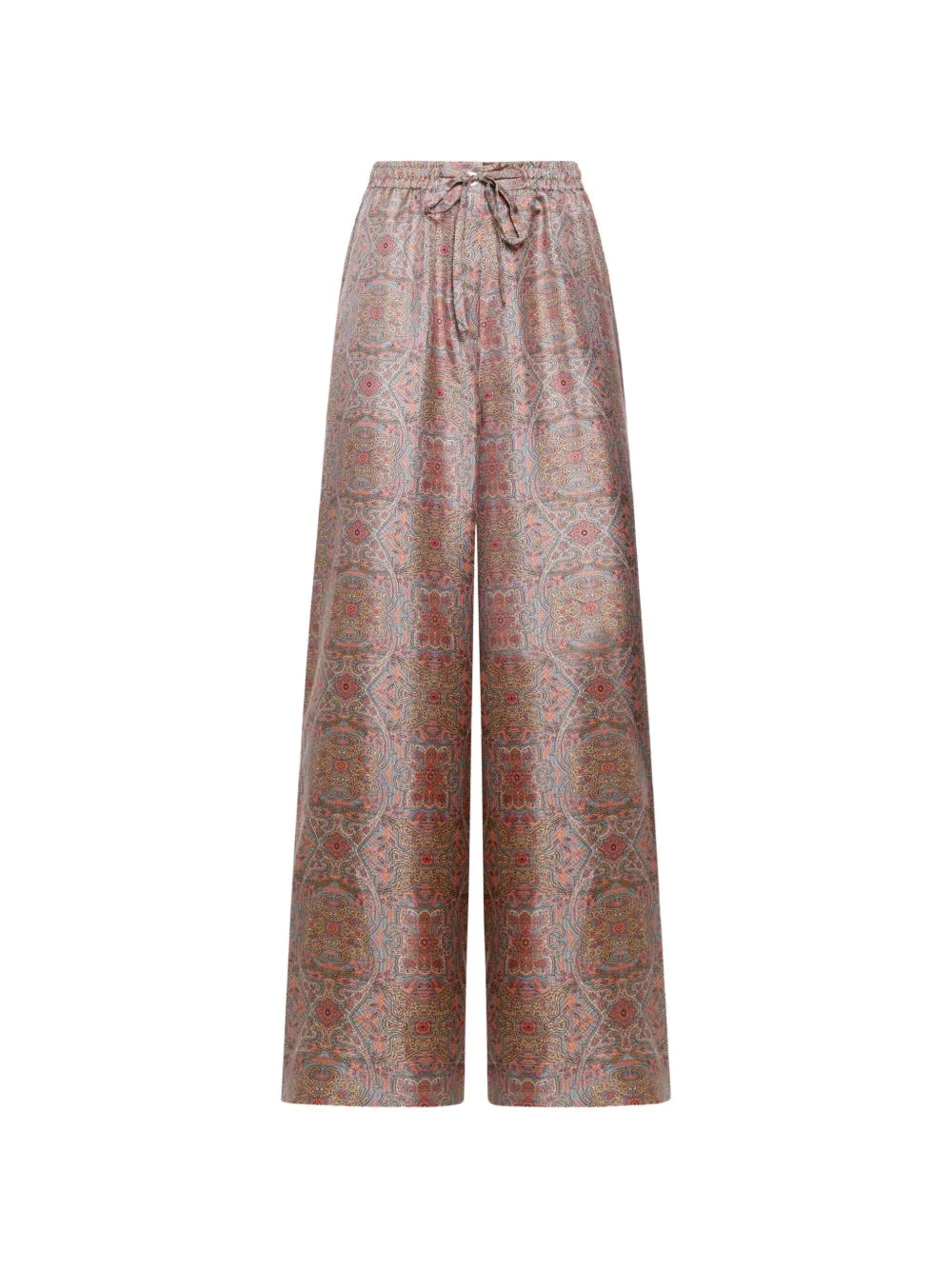 Aloe elasticated wide-leg palazzo trousers - 1