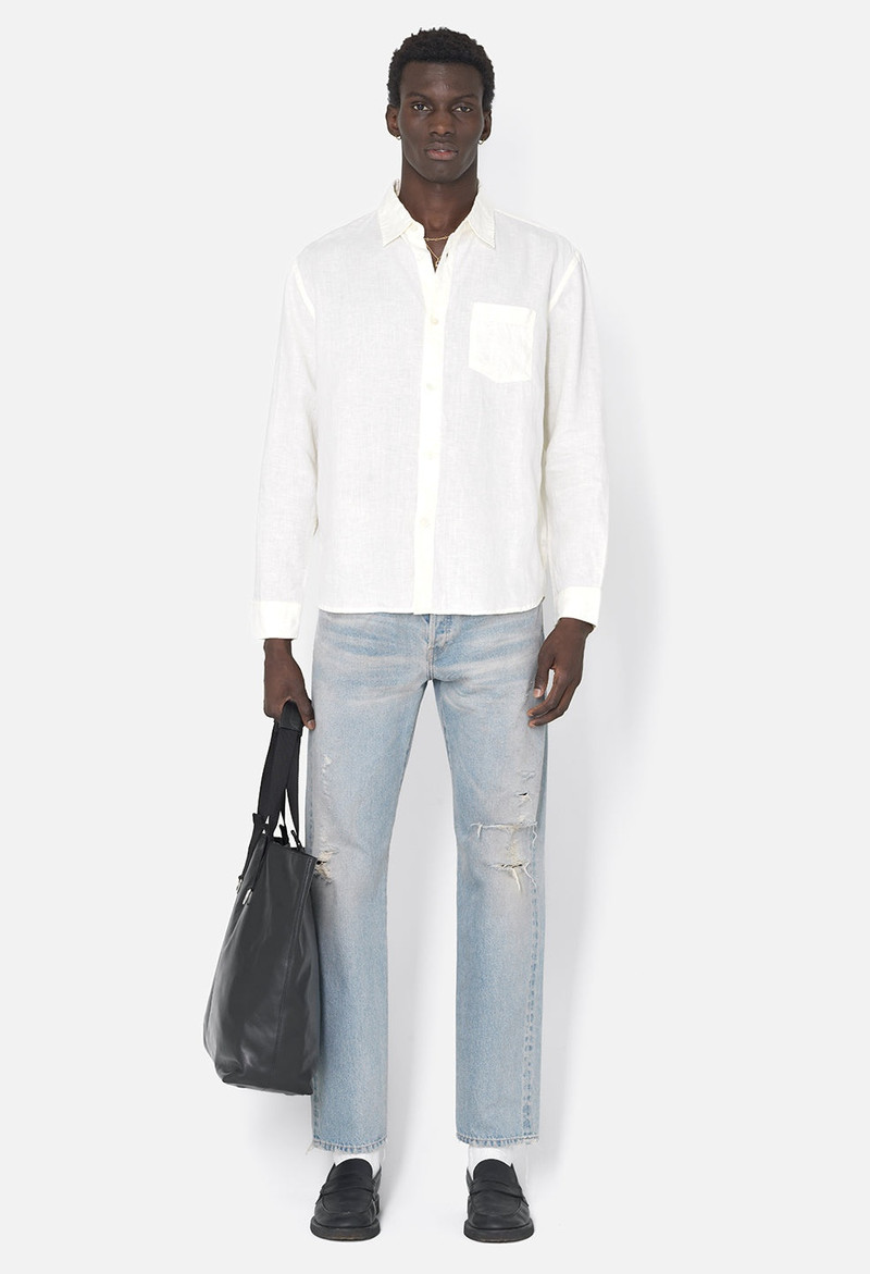 LINEN CLOAK BUTTON UP 4