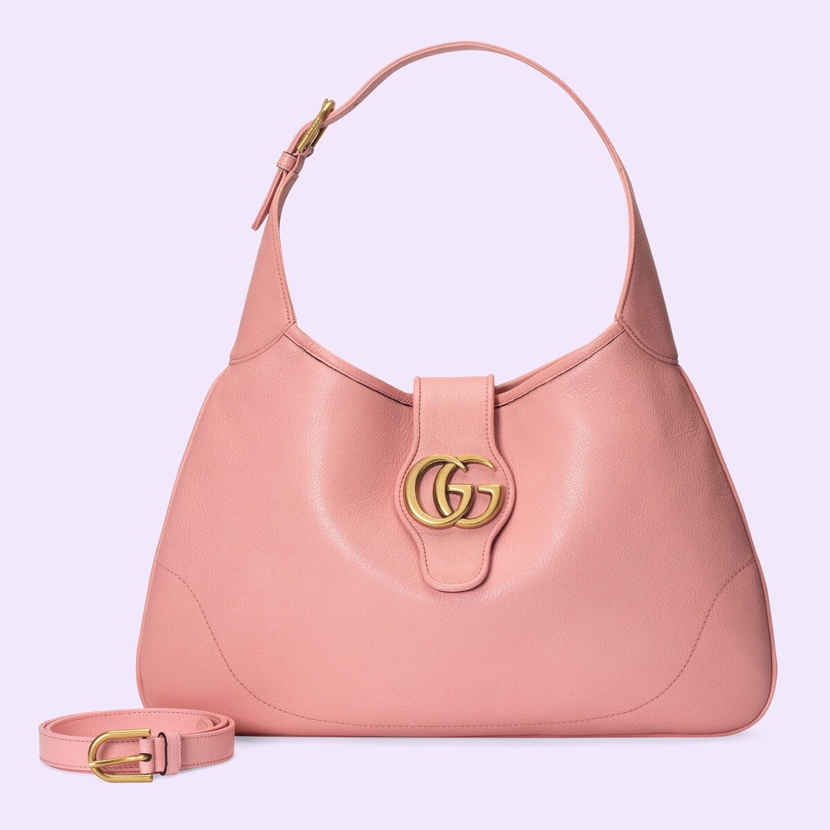 Medium crescent-shaped shoulder bag - 1