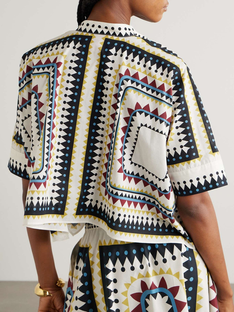Foulard printed cotton shirt 3