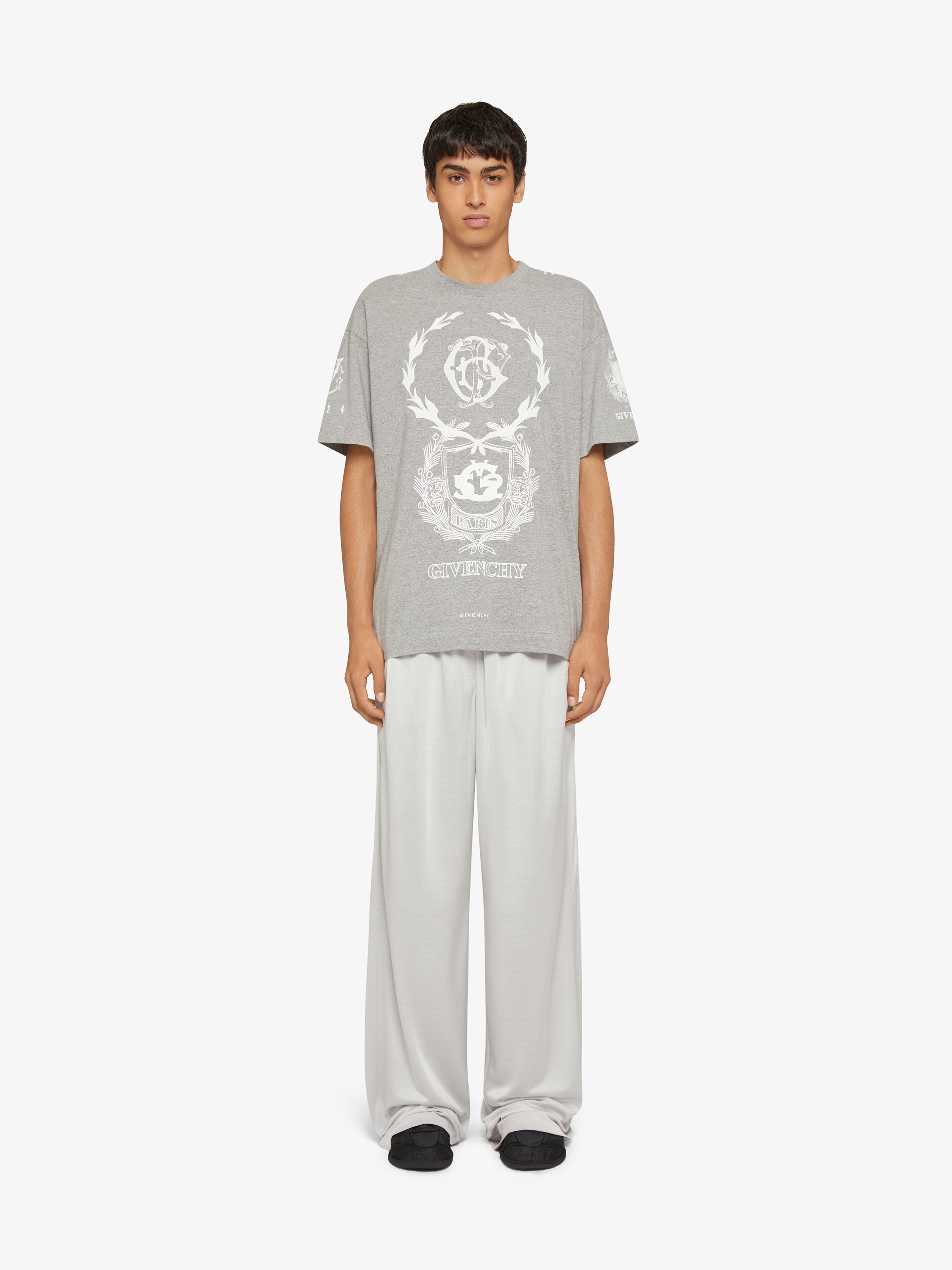 GIVENCHY CREST T-SHIRT IN COTTON - 2