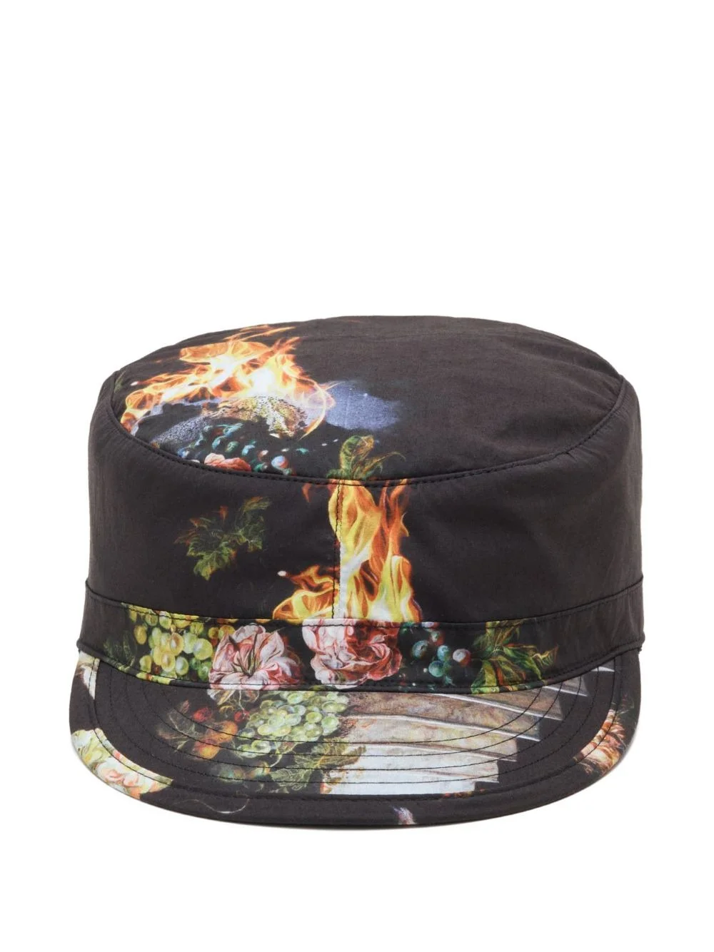 x Emma Bennet floral-print hat - 1