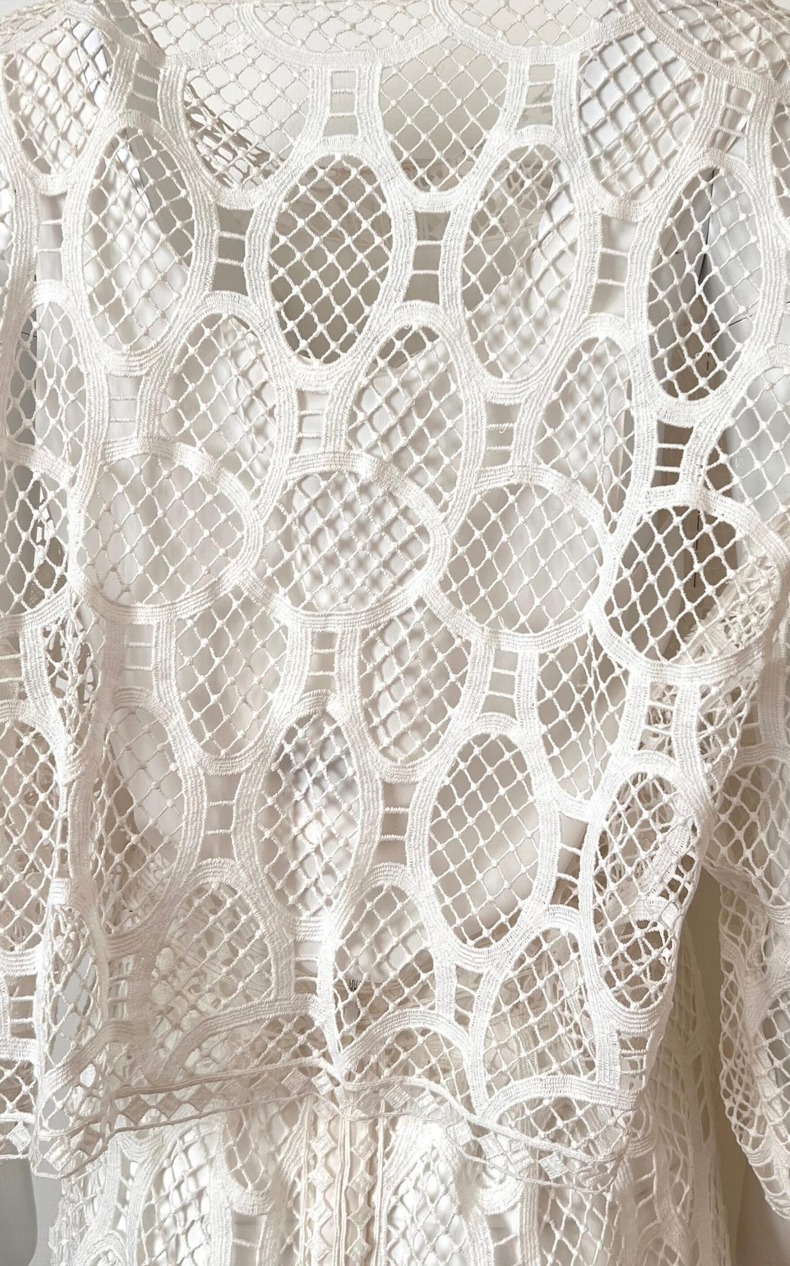 Crochet Lace Cotton Dress - 8
