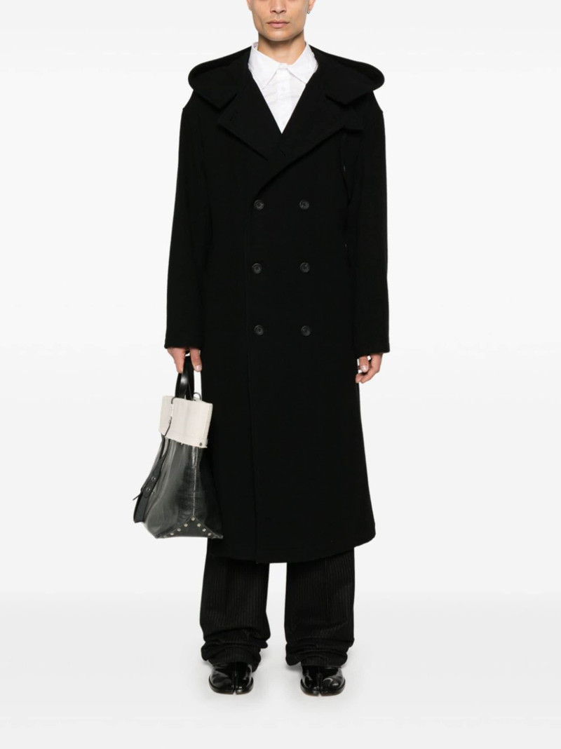Yohji Yamamoto double-breasted coat outlook