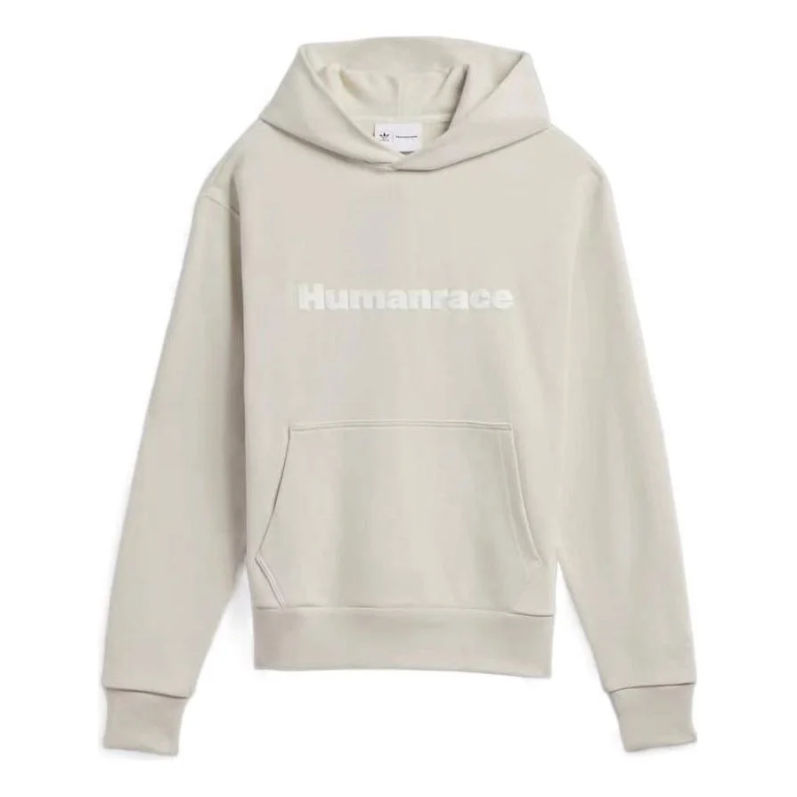adidas x Pharrell Humanrace Logo Hoodie 'Aluminium' HS4818 - 1
