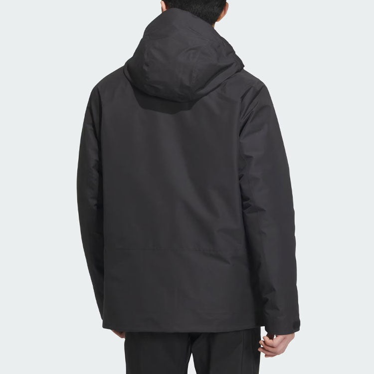adidas Terrex 3-In-1 Rain.Rdy Reversible Jacket 'Black Yellow' IL8972 - 5