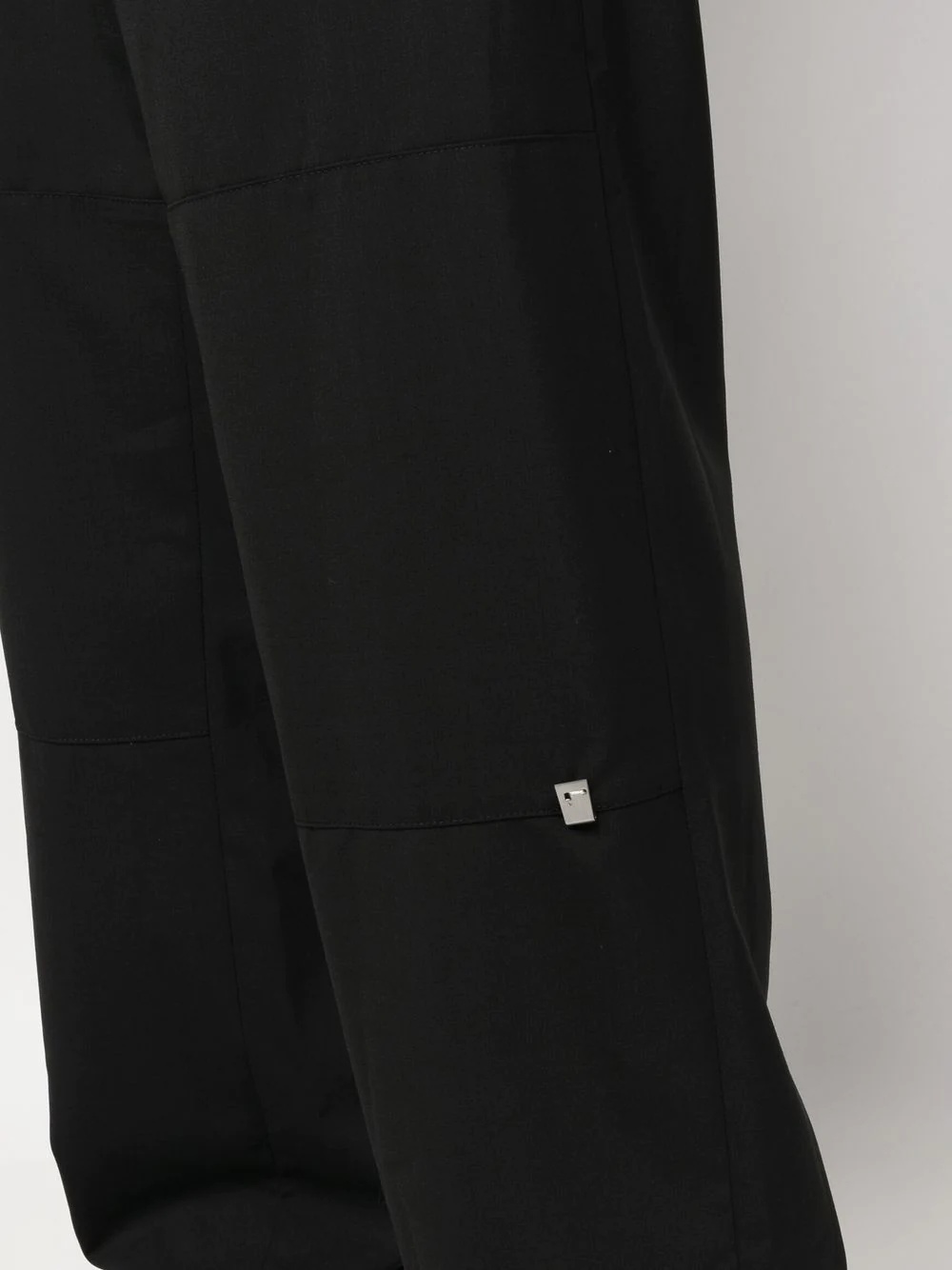 panelled straight-leg trousers - 5