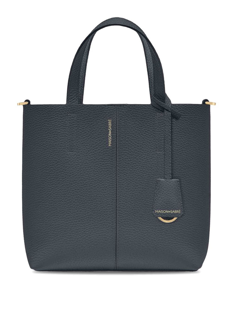 Small Leather Soft Tote 1