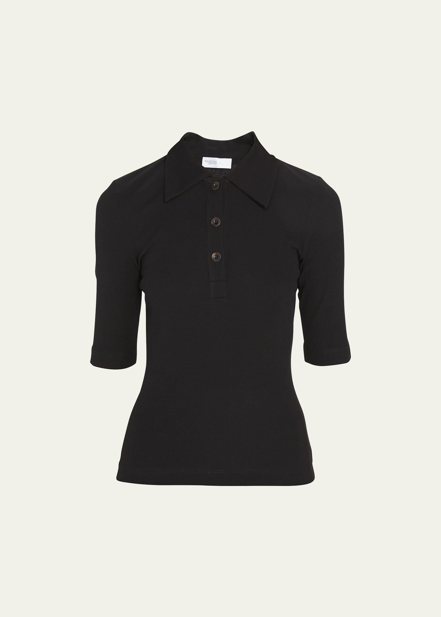 Fitted Polo T-Shirt - 1