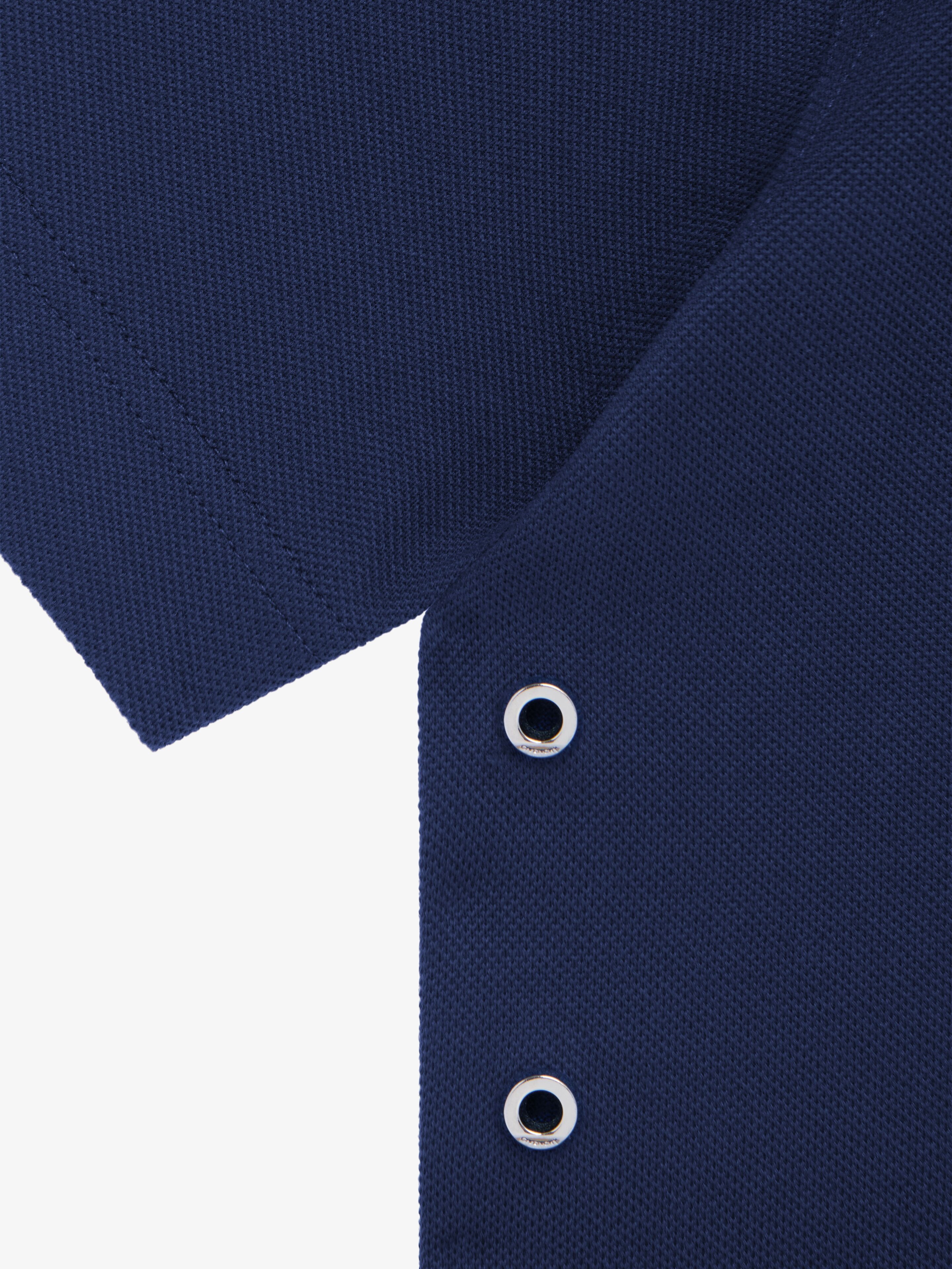 ZIPPED POLO SHIRT IN COTTON - 6