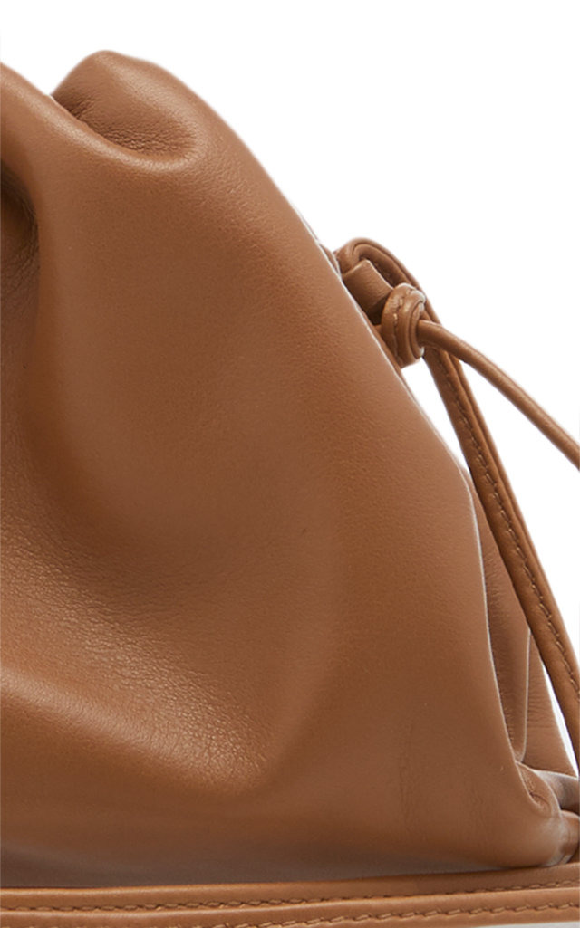 The Mini Pouch Leather Clutch brown - 8