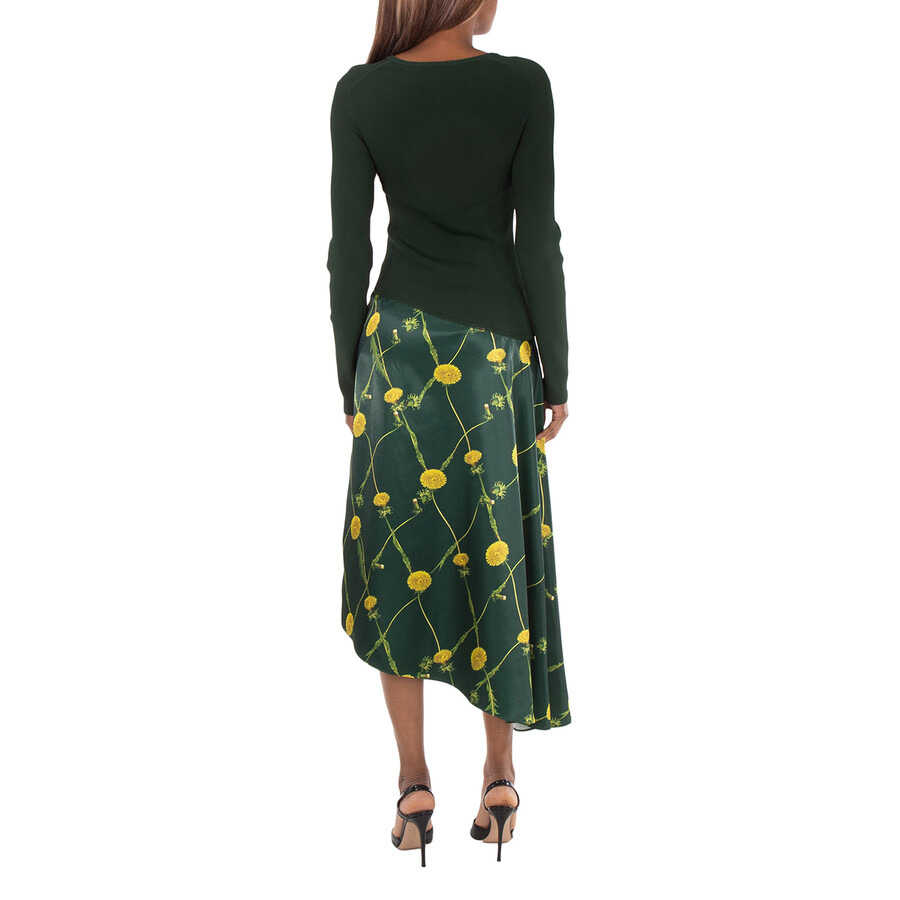 Burberry Dandelion Asymmetric-Skirt Dress - 6