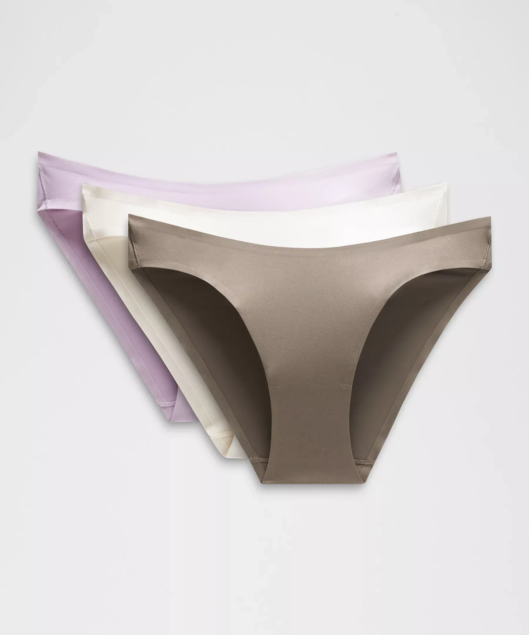 Wundermost Ultra-Soft Nulu Mid-Rise Bikini Underwear *3 Pack - 1