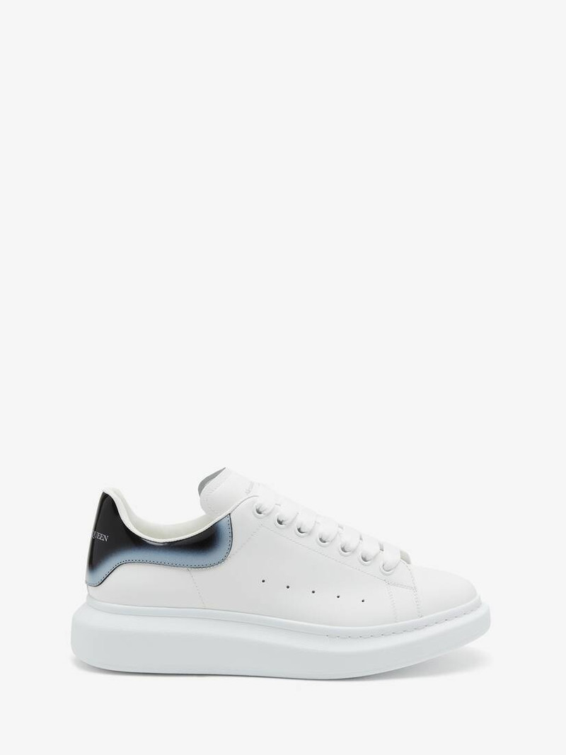 Men's Oversized Sneaker in White/black - 1