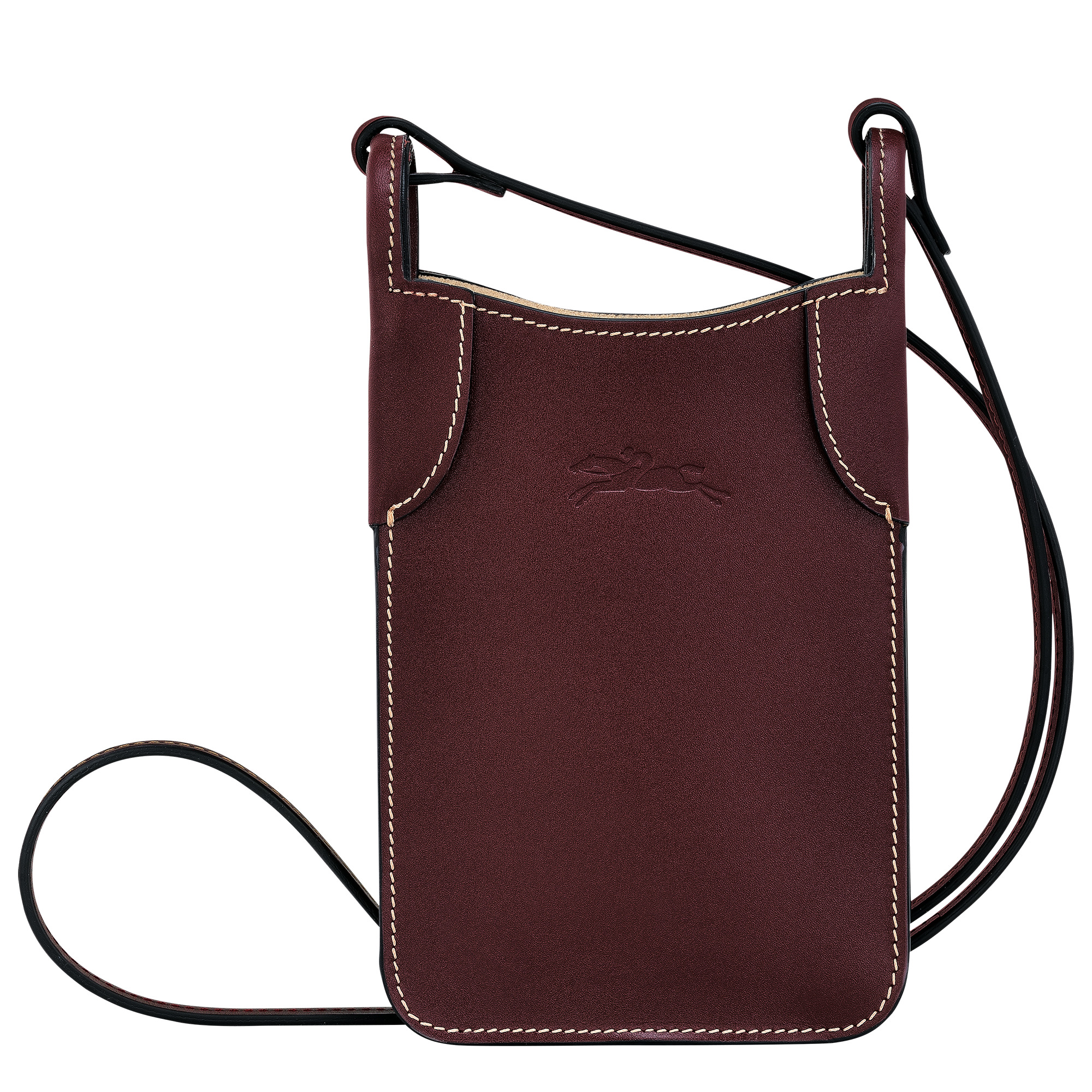 Le Foulonné Phone case Plum - Leather - 1