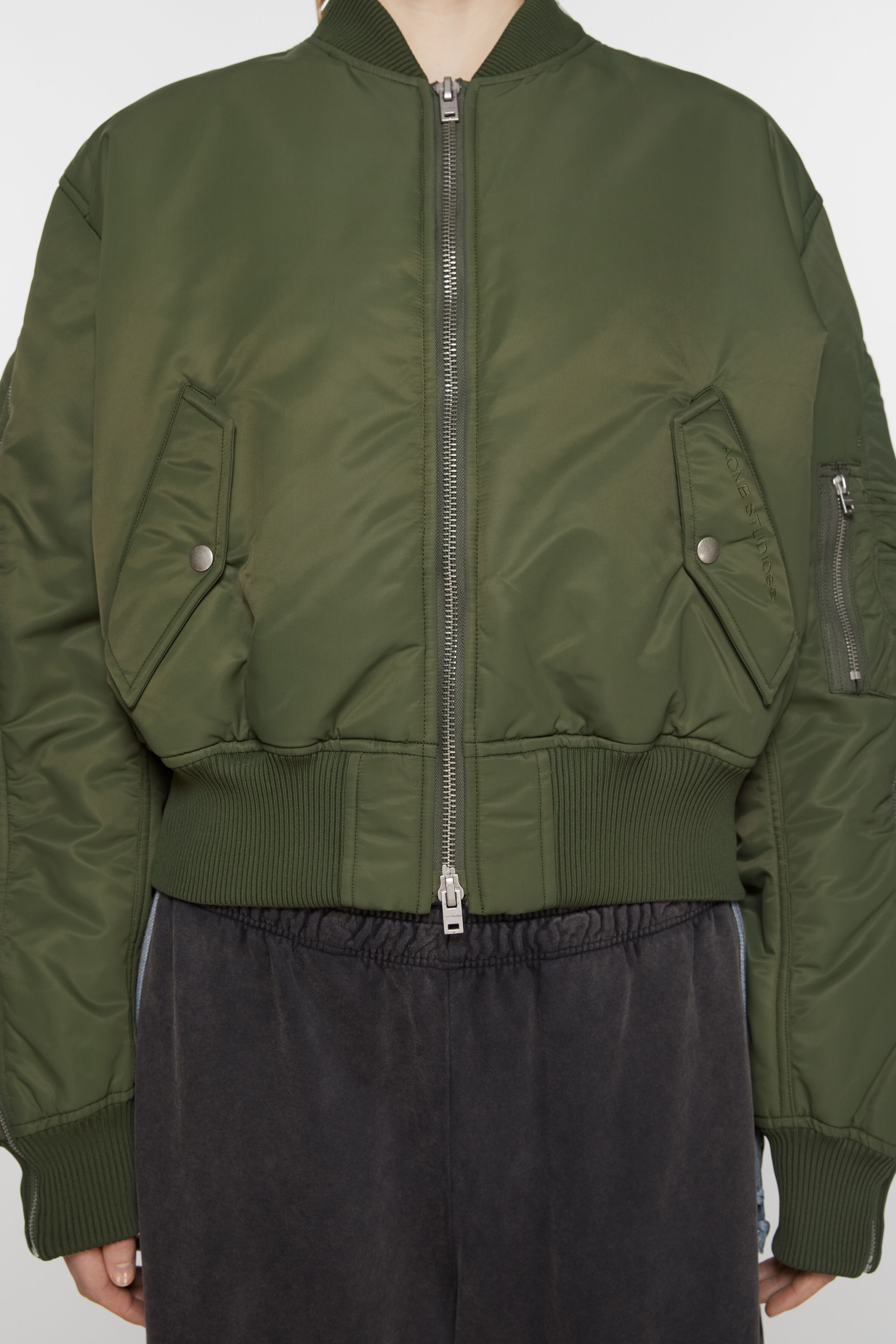 Bomber jacket - Hunter green - 5