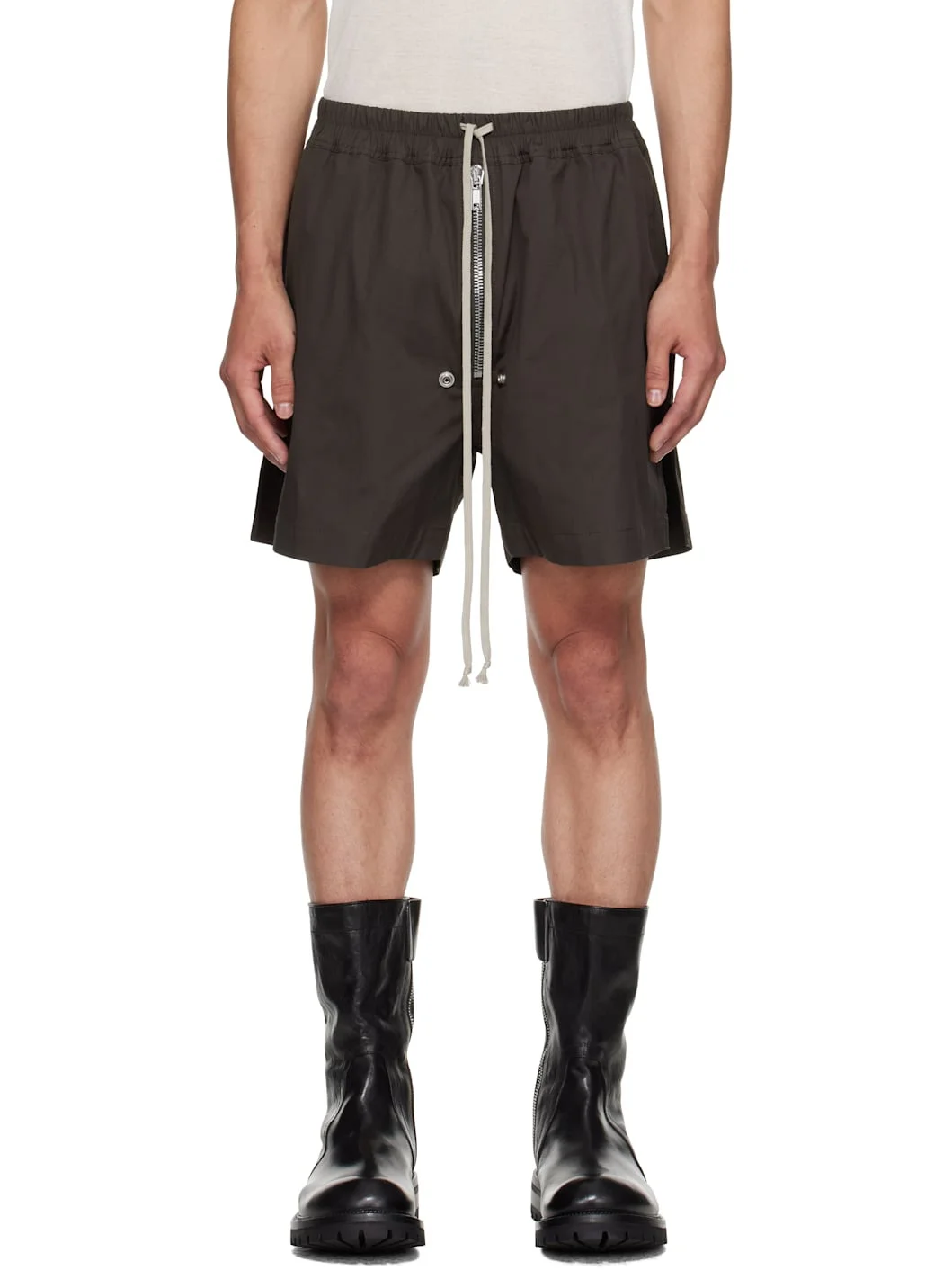 Gray Concordians Bela Boxer Shorts - 1