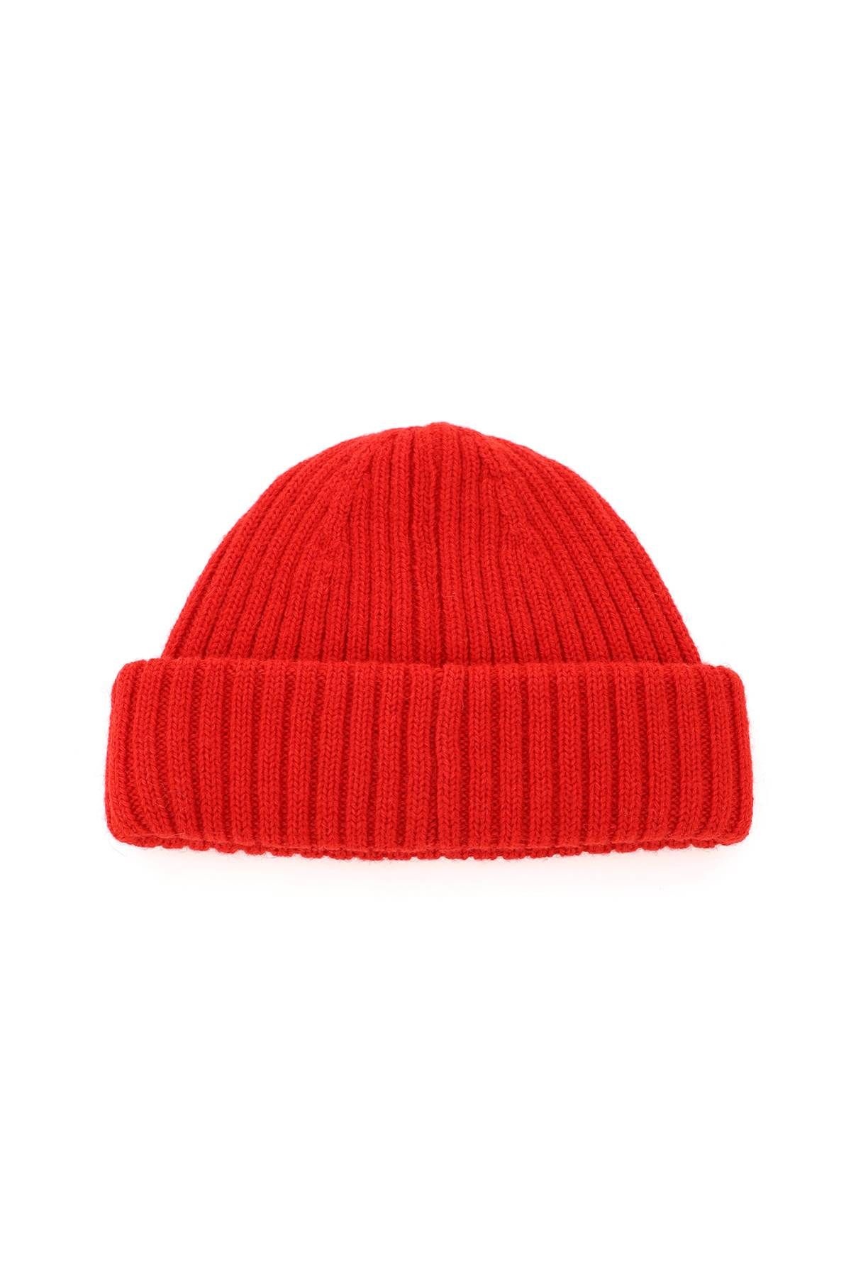 RIBBED BEANIE HAT - 2