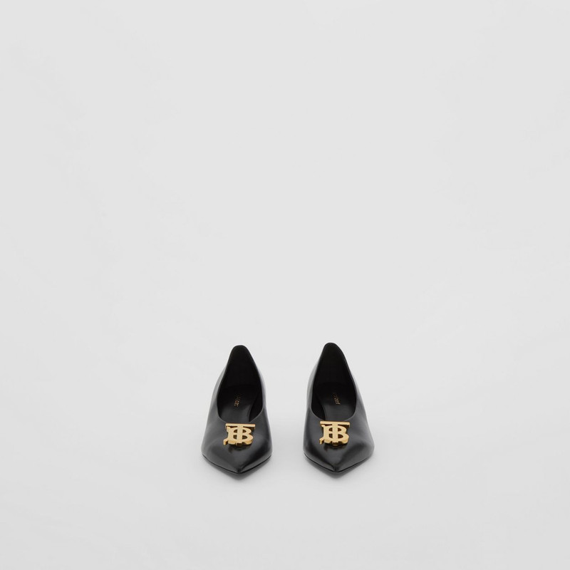 Monogram Motif Point-toe Pumps 5