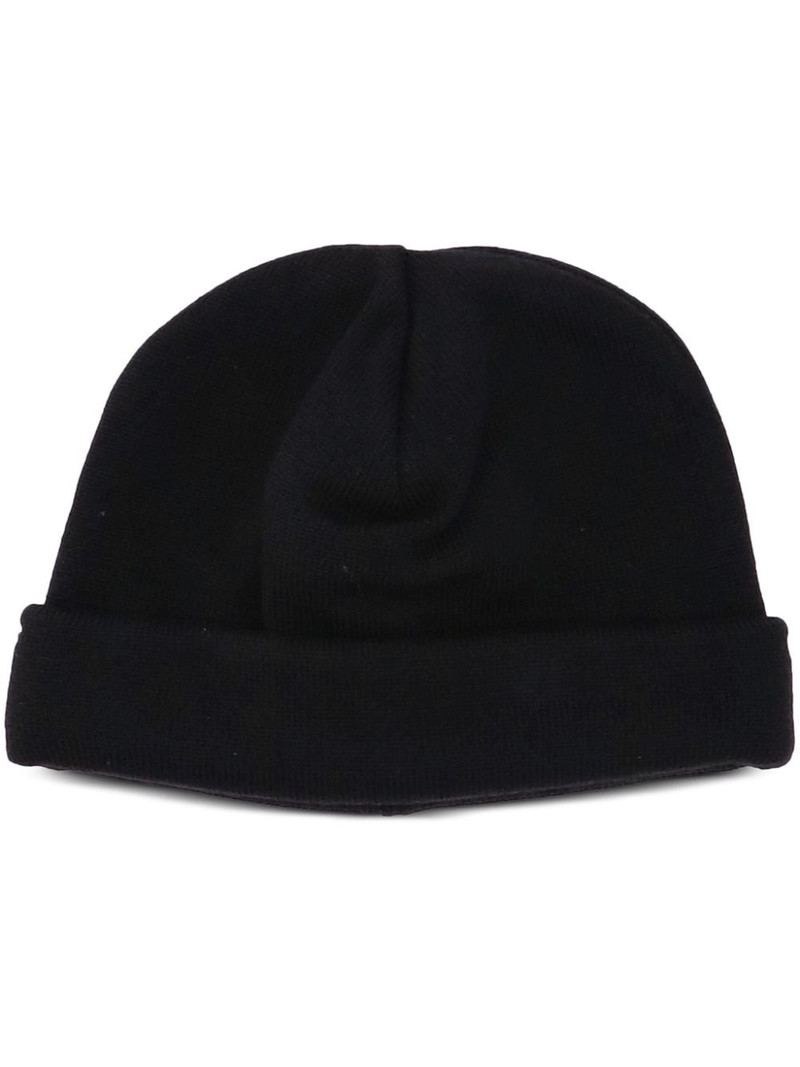 folded cotton beanie 1