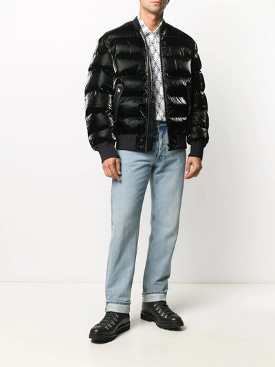 Diesel W-ON-A quilted bomber jacket  outlook